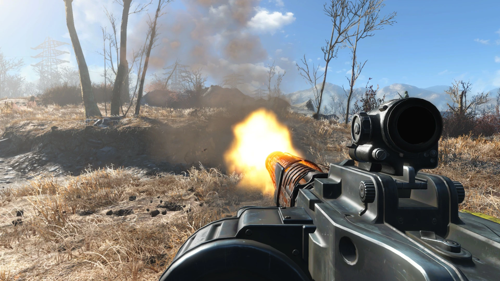 Fallout 4 gatling laser фото 114