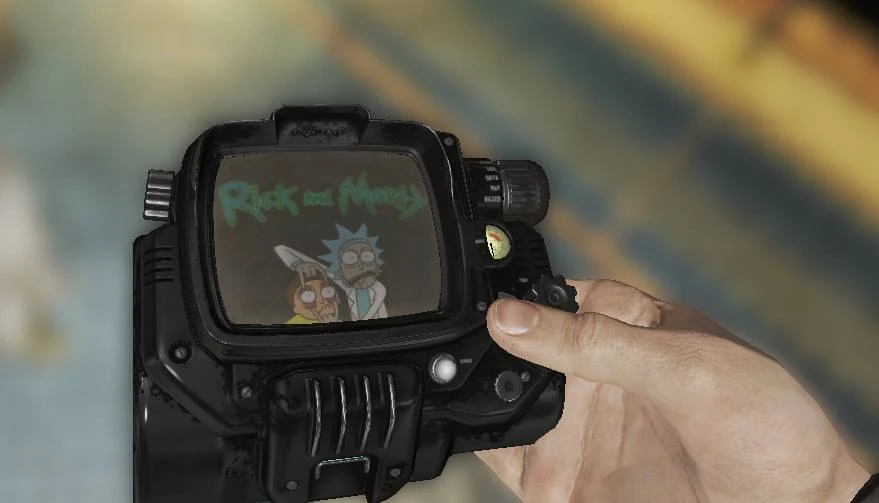 fallout 4 rick and morty mod