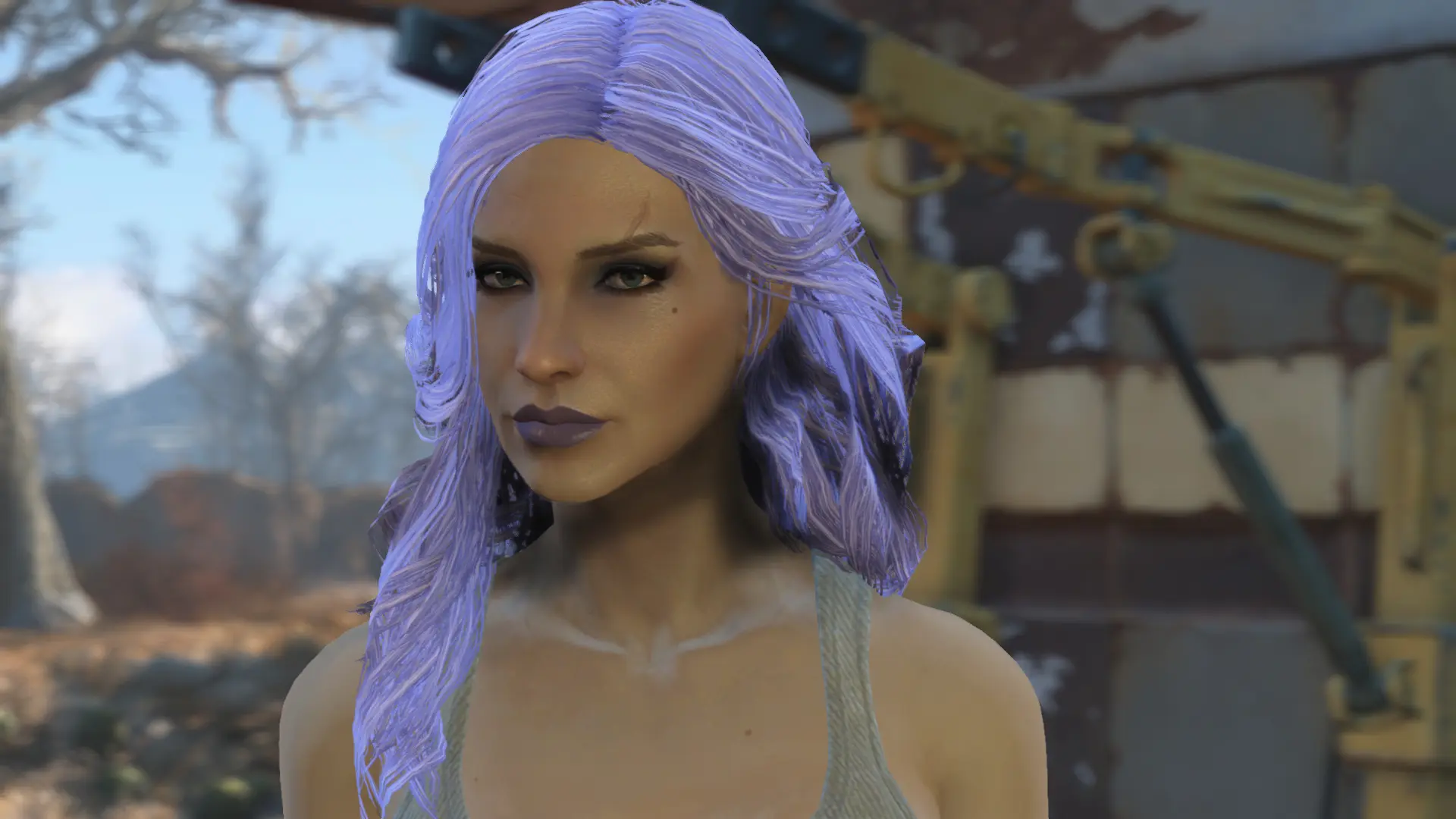 hair physics fallout 4