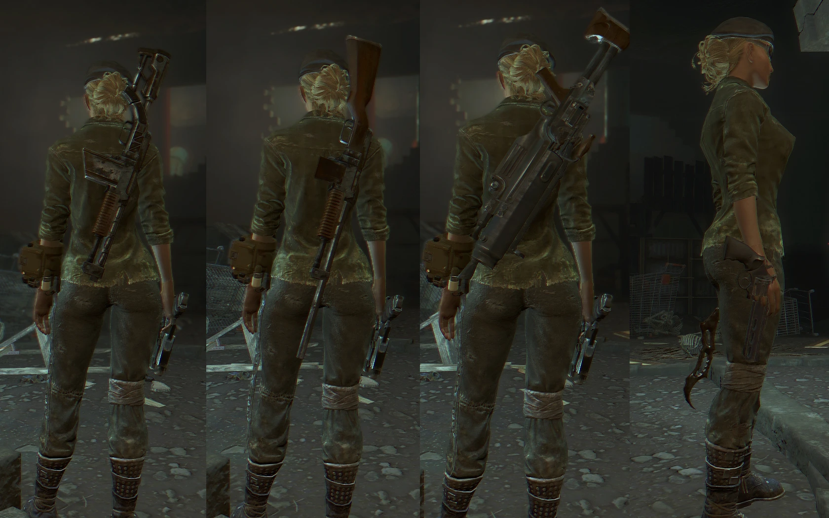 Visible weapon holster fallout 4 фото 4