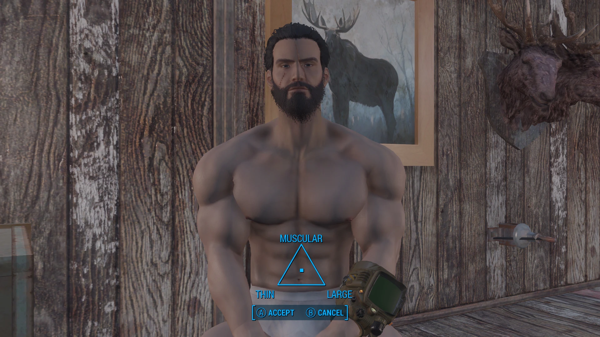 Fallout 4 ретекстур мужского тела фото 98