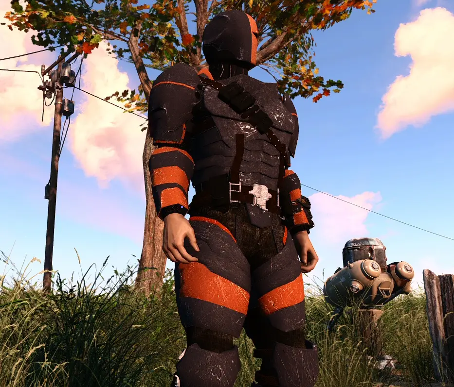 Deathstroke Armor And Weapon At Fallout 4 Nexus Mods And Community