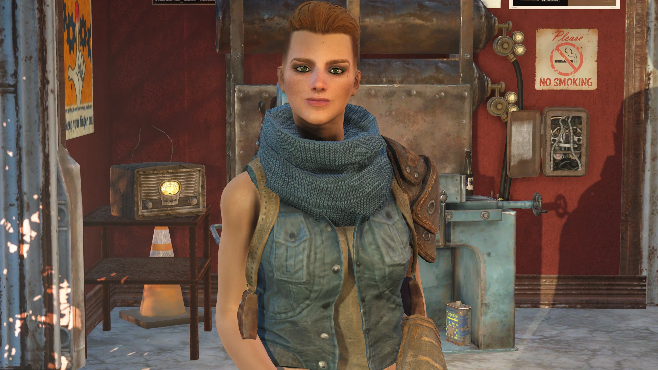Fallout 4 lots more hairstyles фото 16