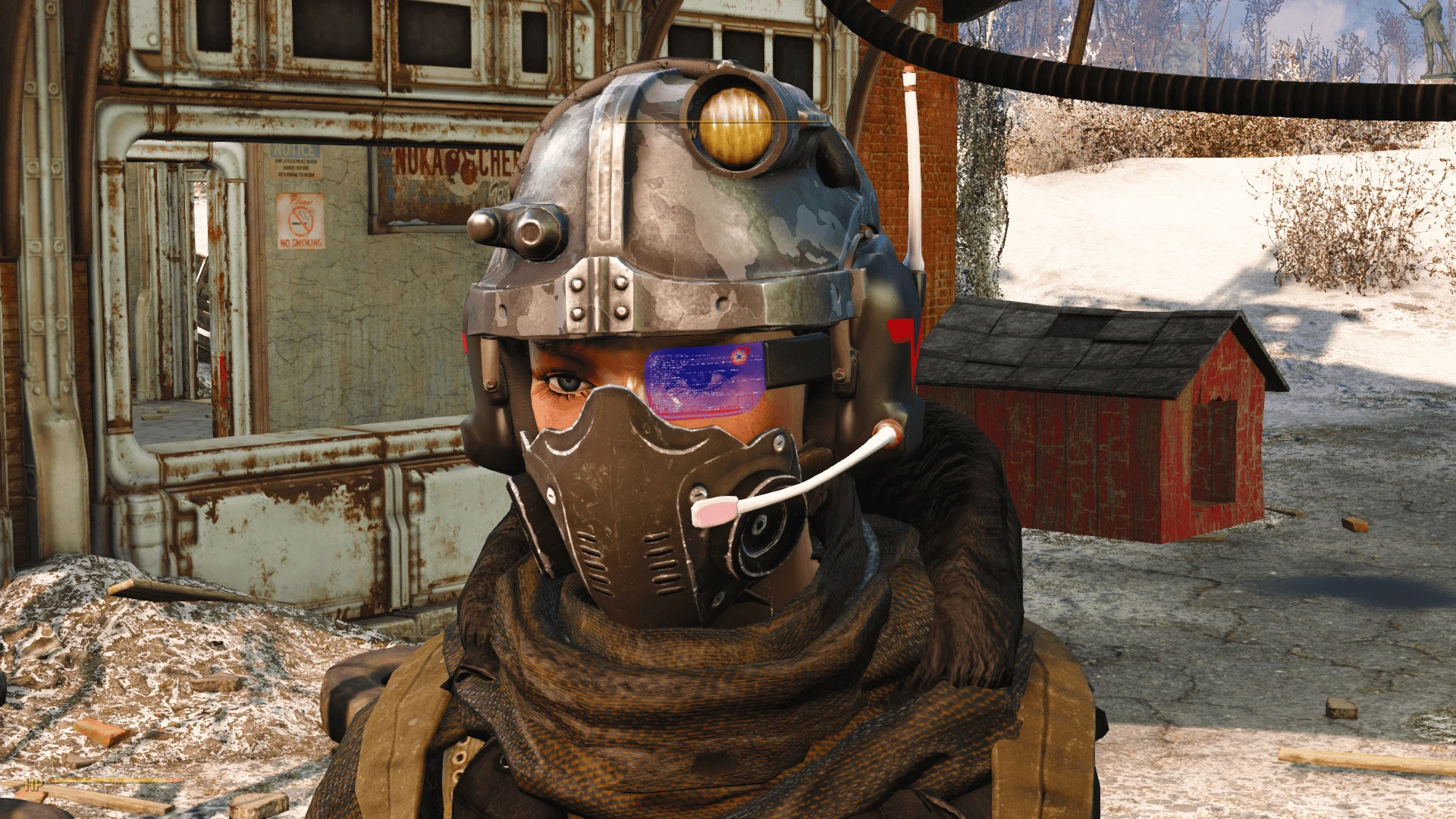 Fallout 4 как улучшить шлем фото 108