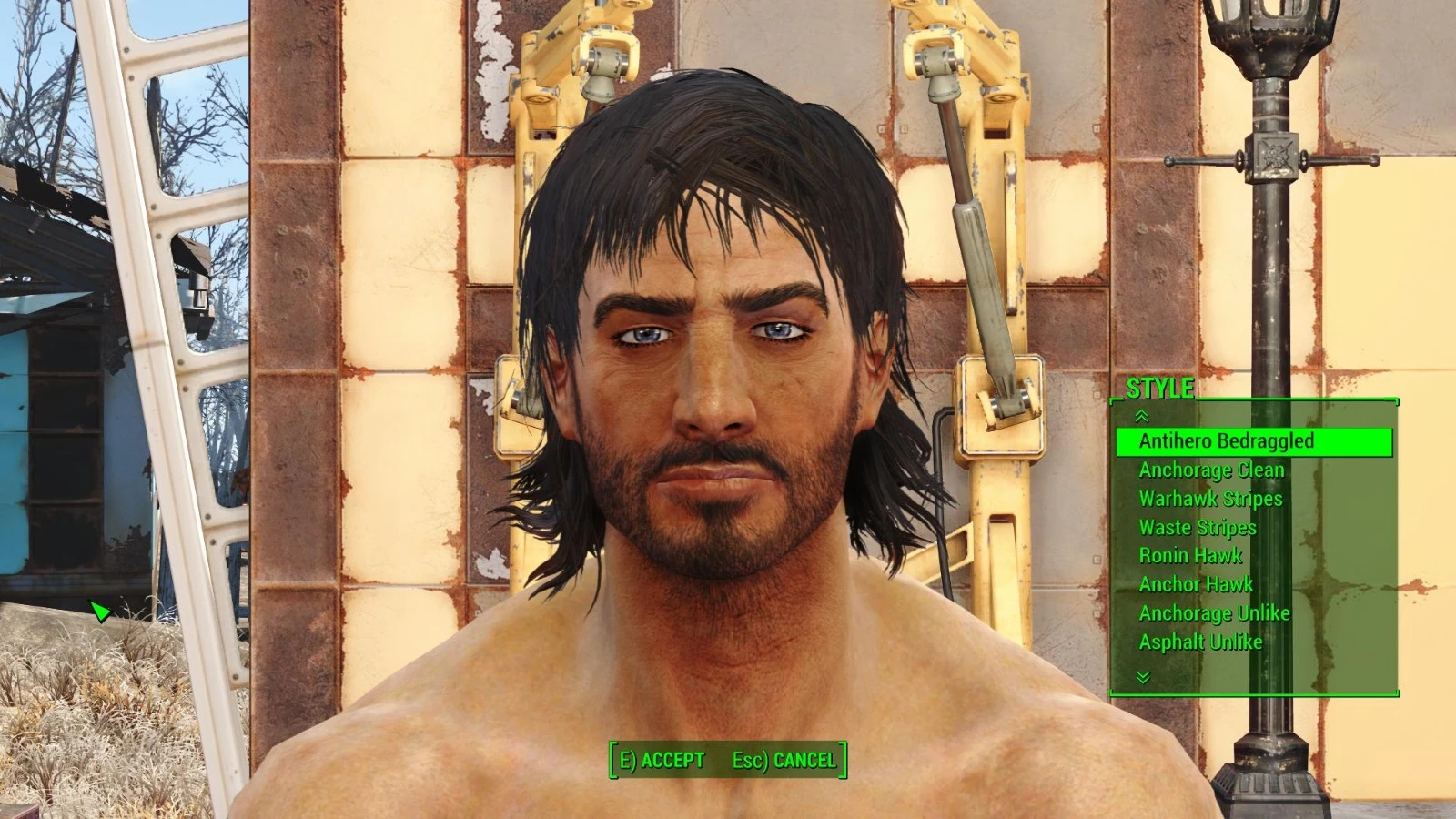 Fallout 4 hair male фото 77