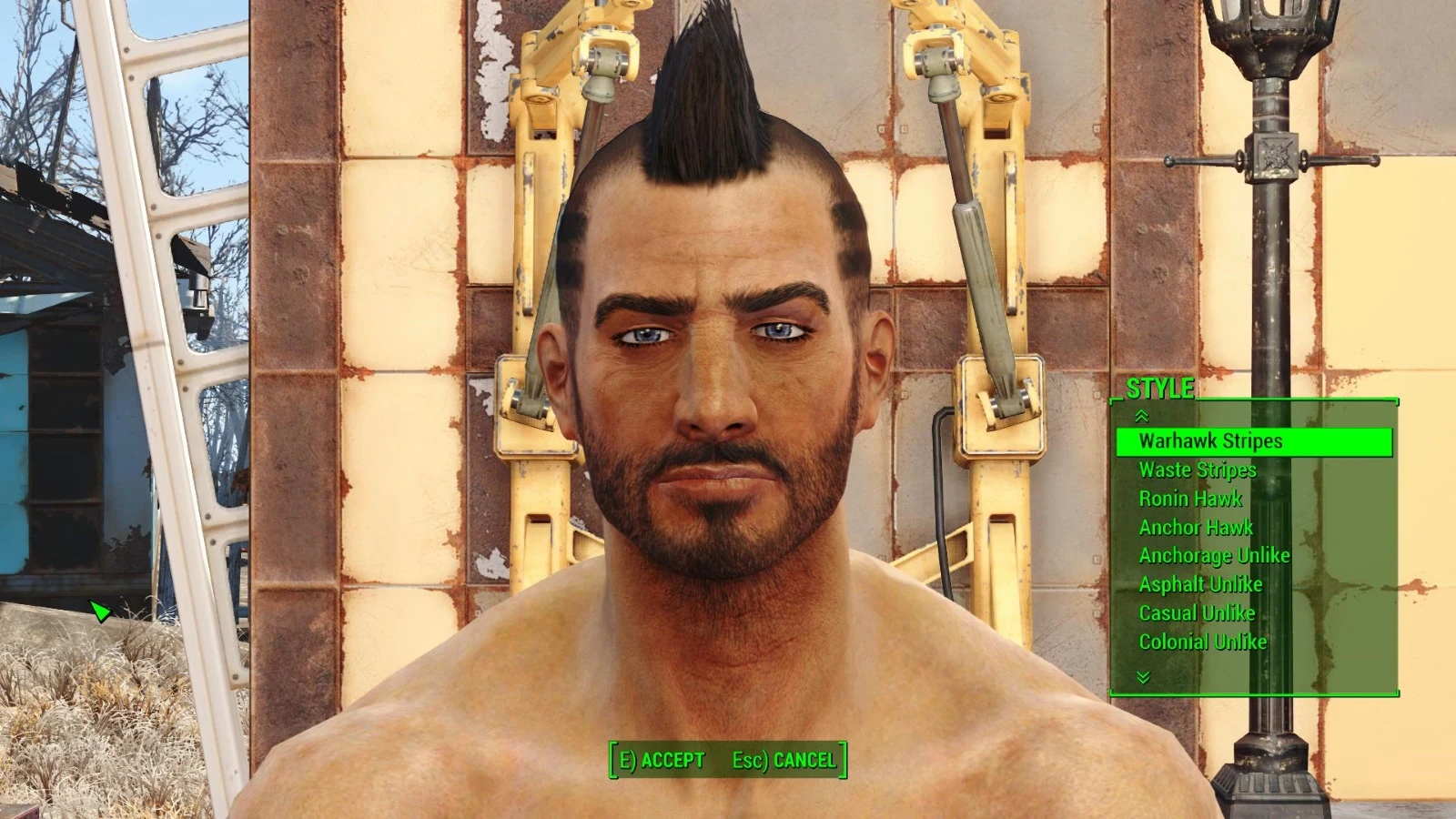 Fallout 4 hair male фото 30