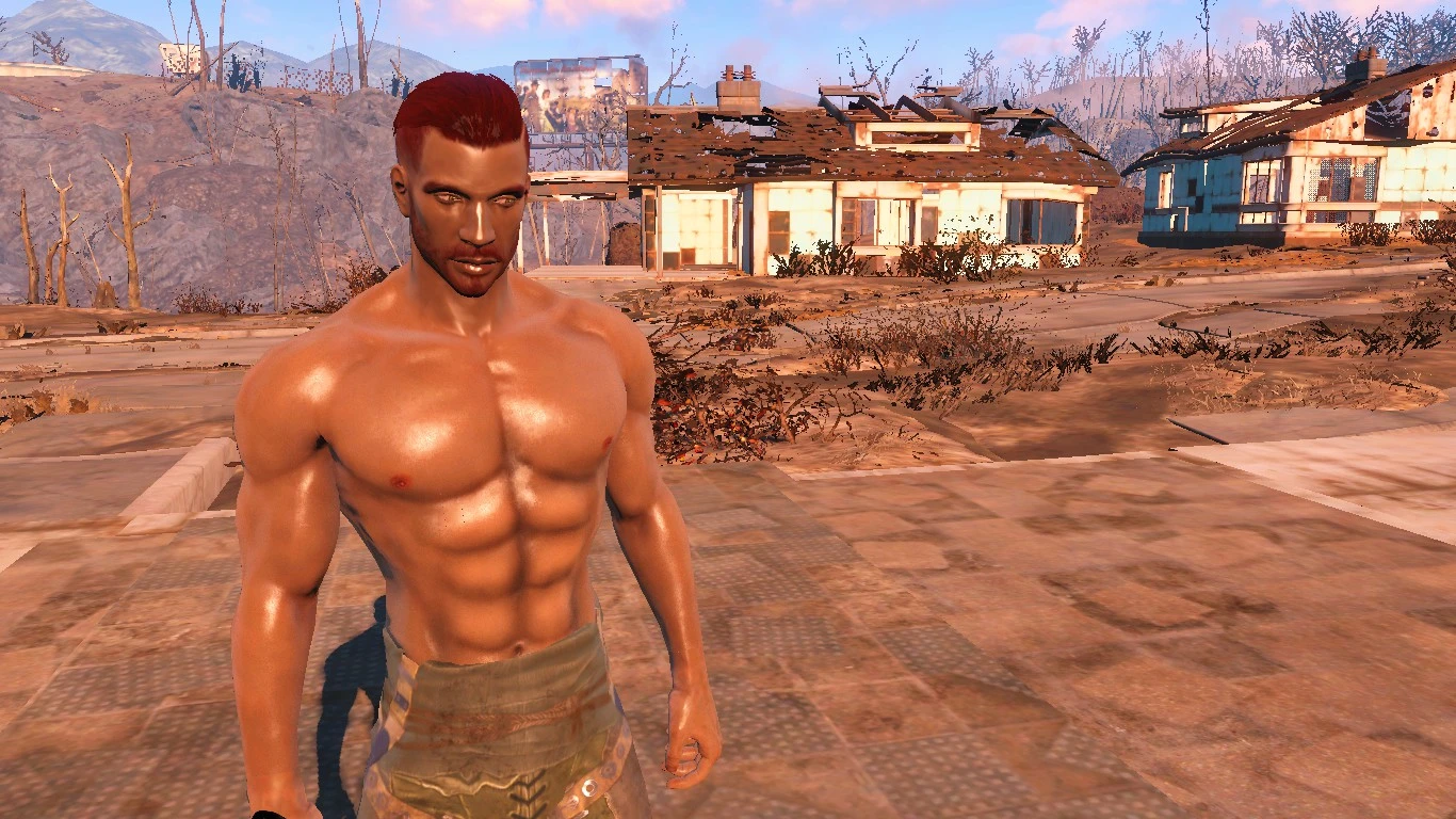 Fallout 4 мужские тела фото 30