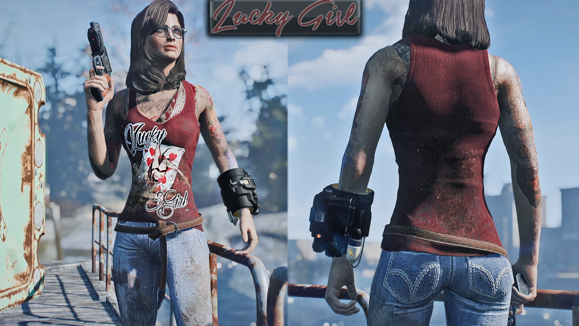 Fallout 4 craft clothing фото 89
