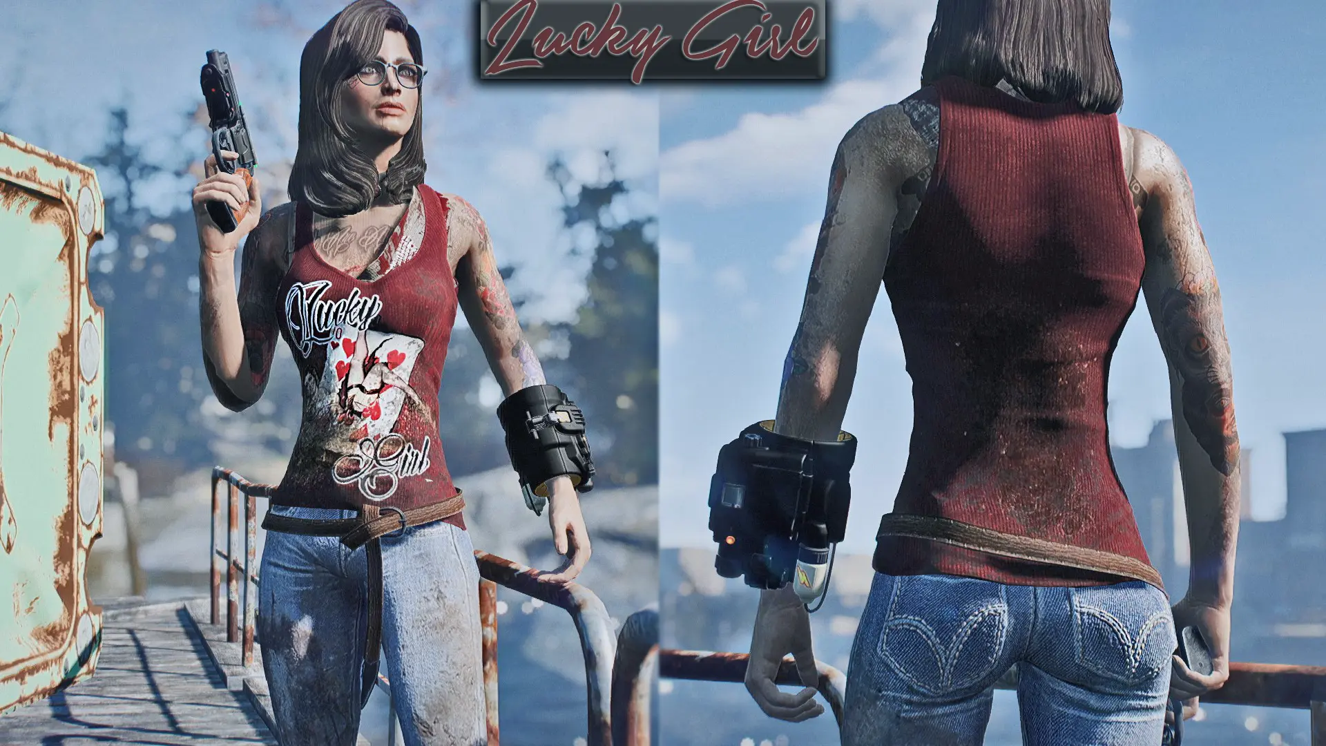 Fallout 4 girl outfits фото 100