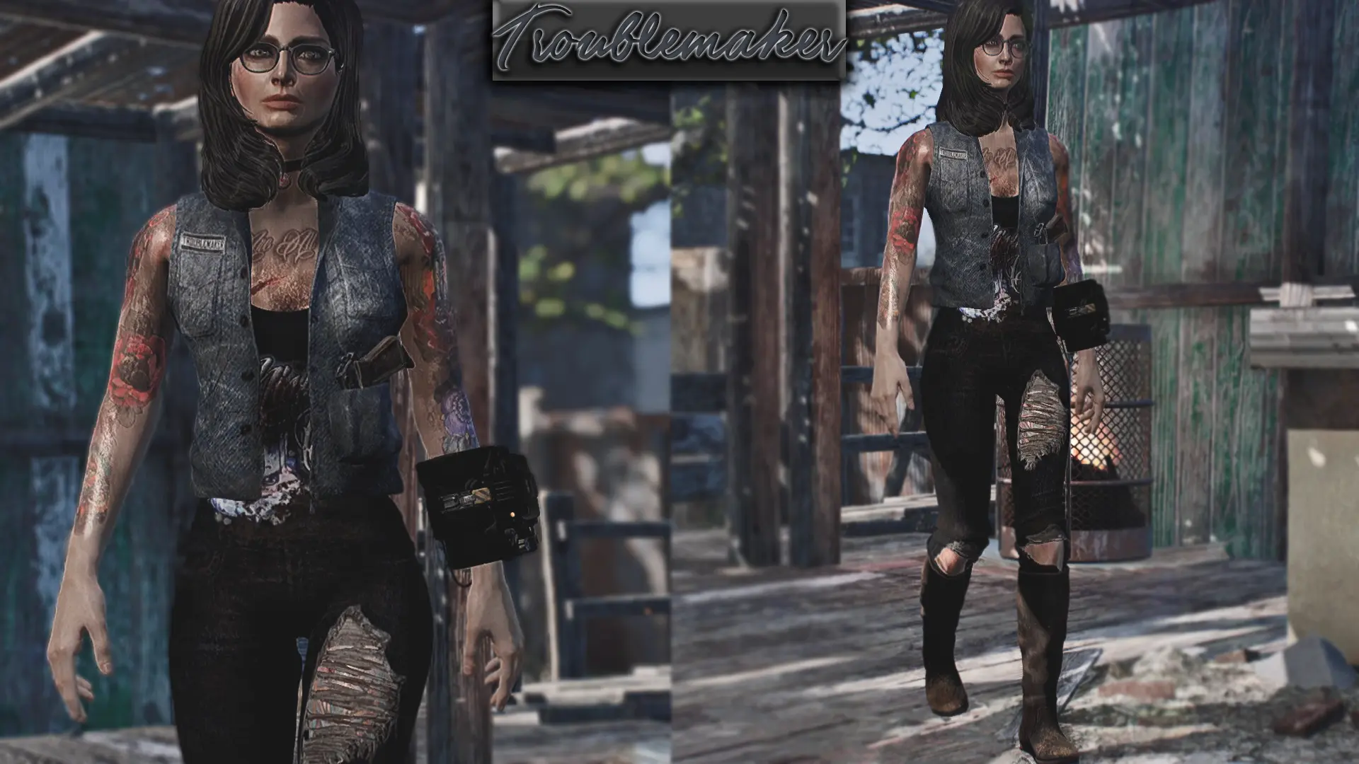 Troublemaker outfit fallout 4 фото 6