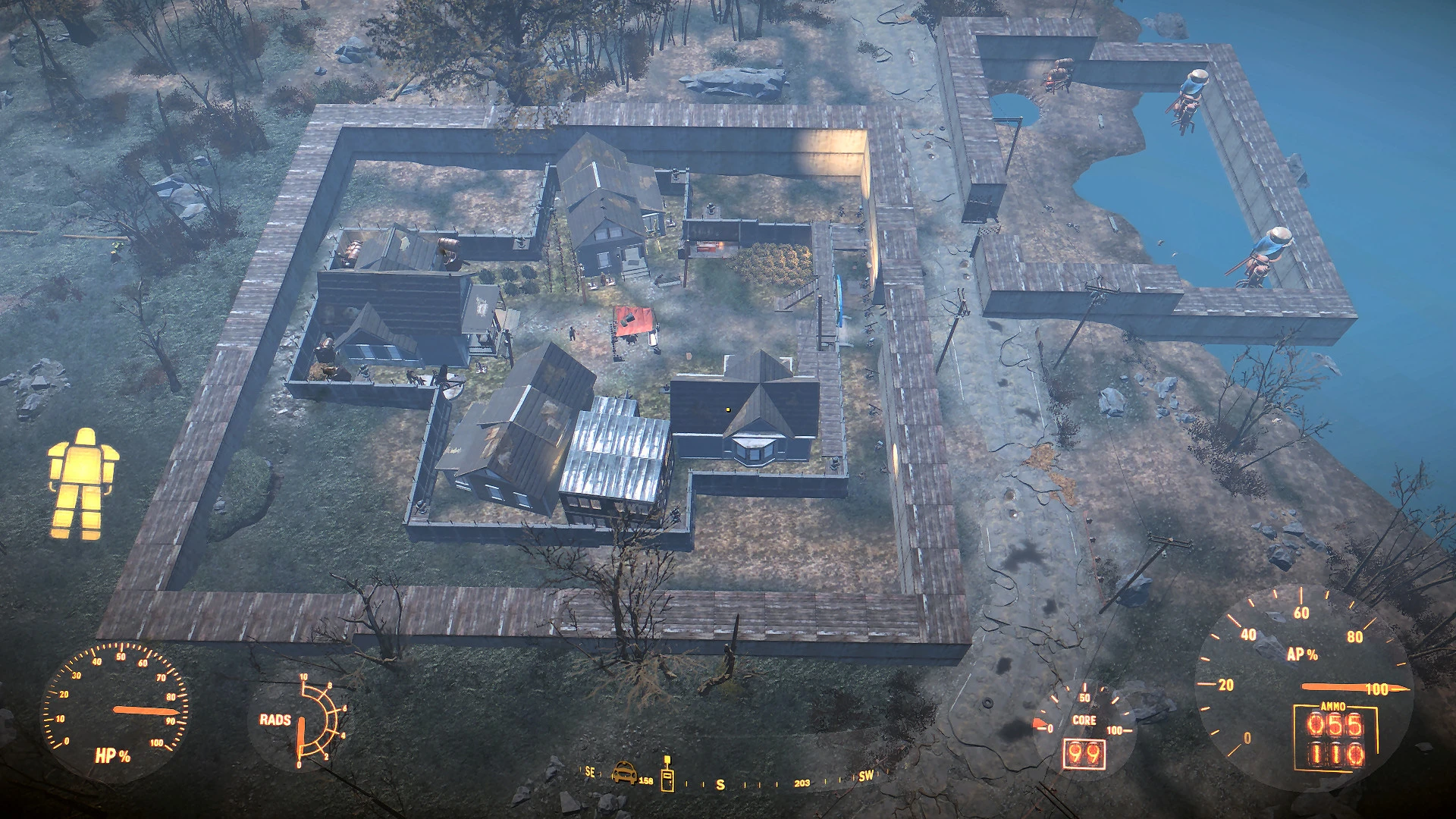 Fallout 4 особняк семьи крупов строить укрепления фото 74