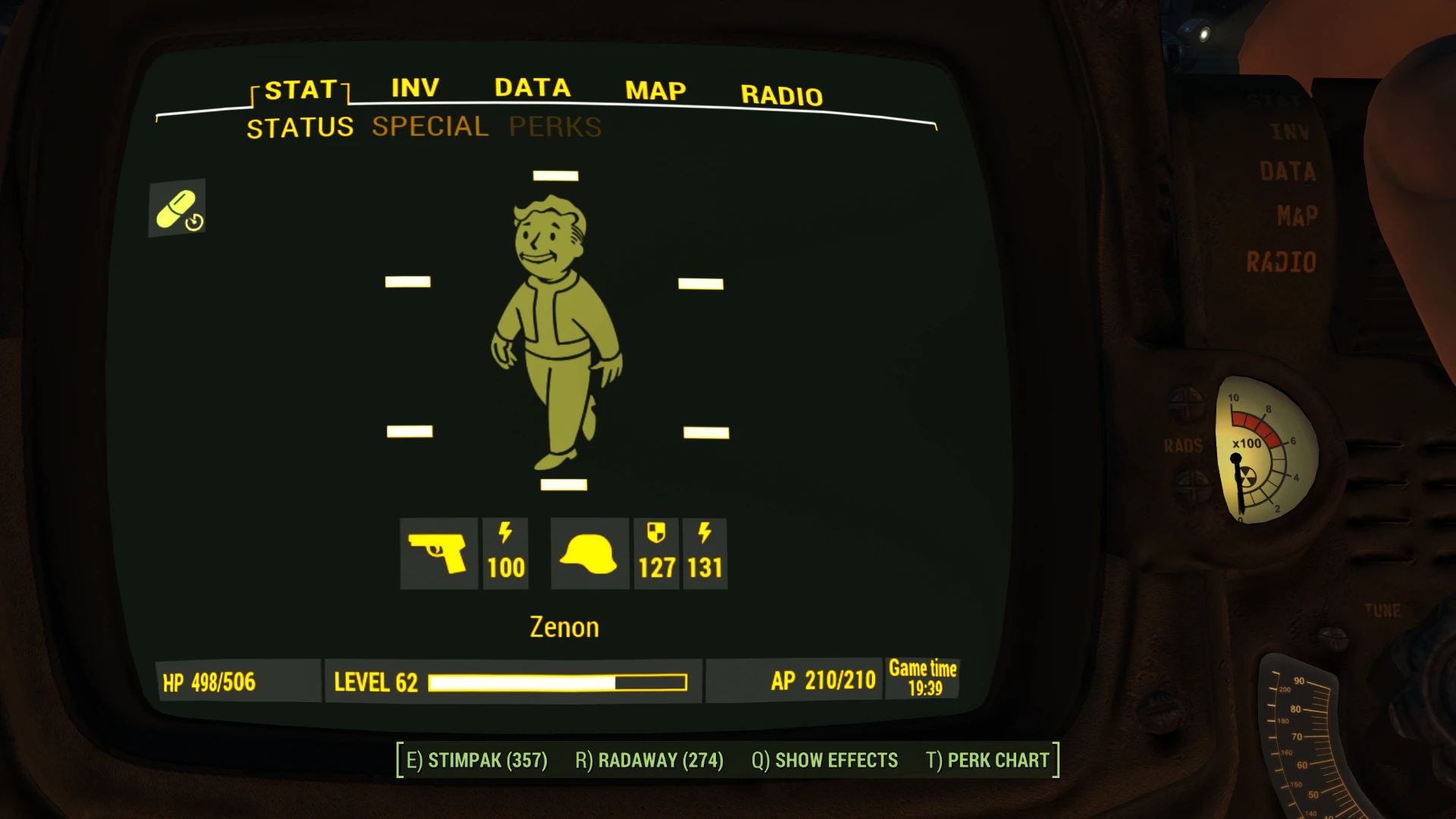 Fallout 4 gold kit for color pipboy фото 12