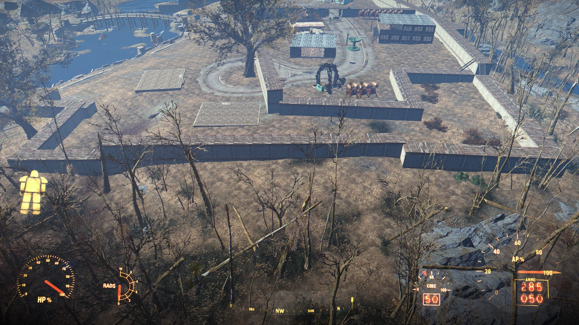 Fallout 4 удаление домов санкчуари фото 93