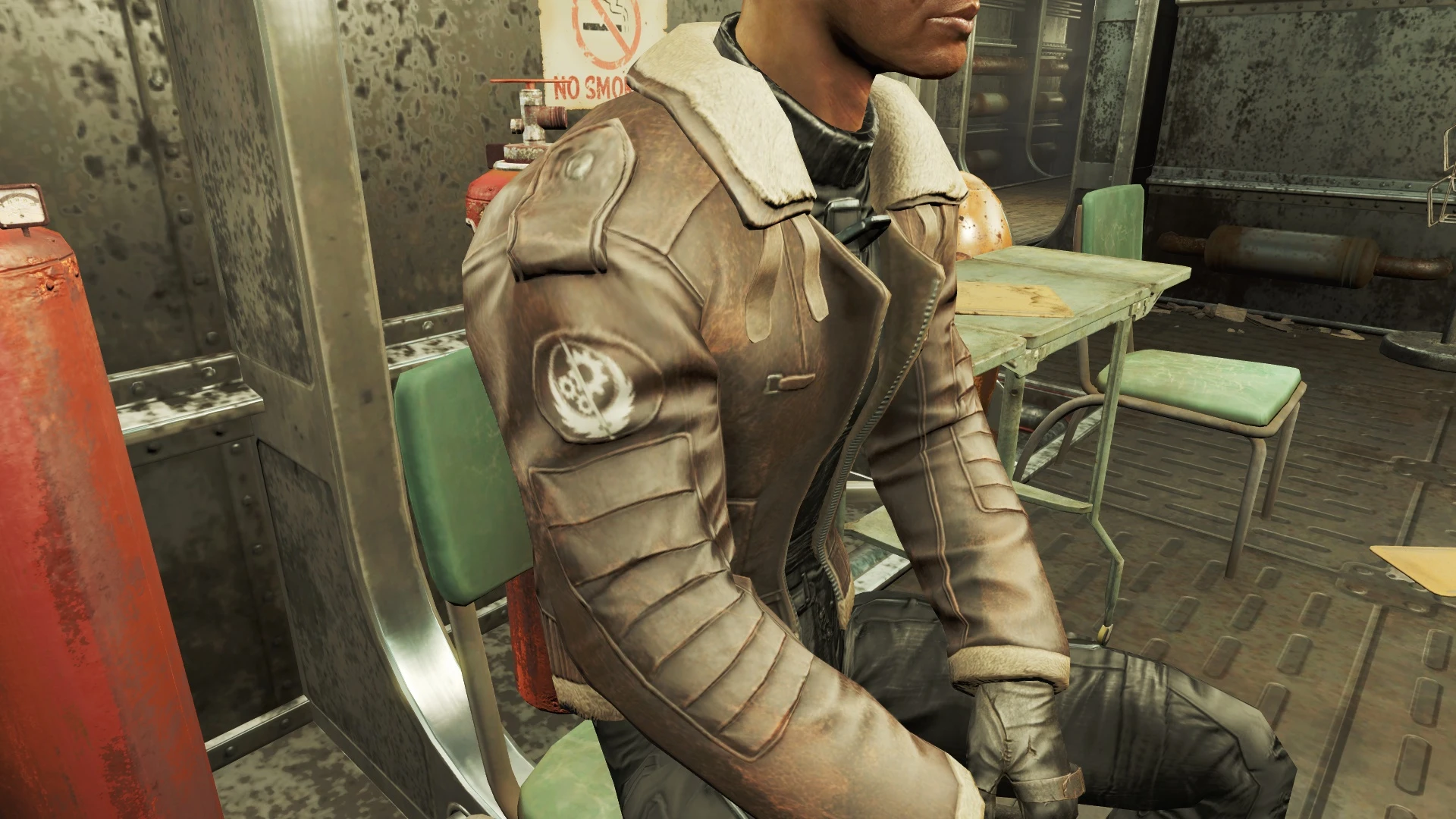 Fallout 4 кожаная куртка пилота фото 3