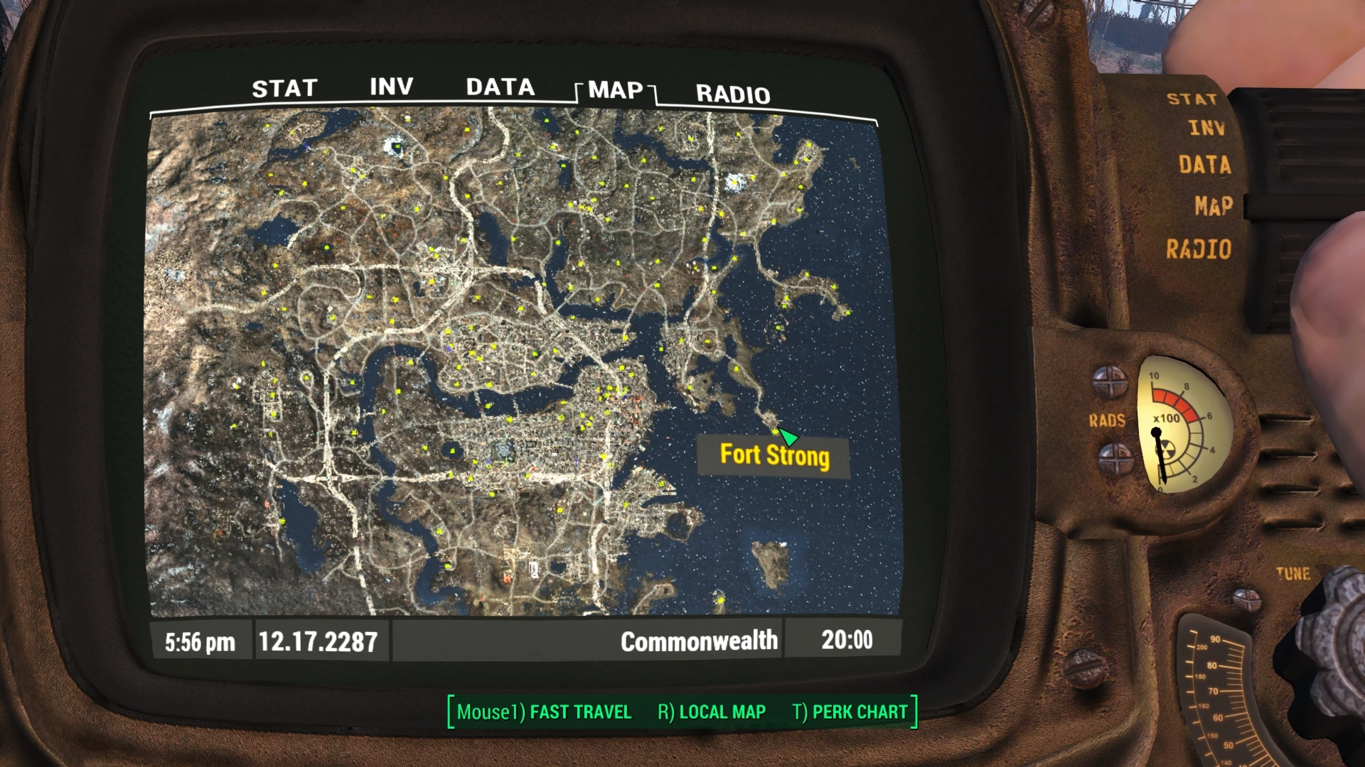 Fallout 4 рейс горизонт 1207 показать на карте фото 81