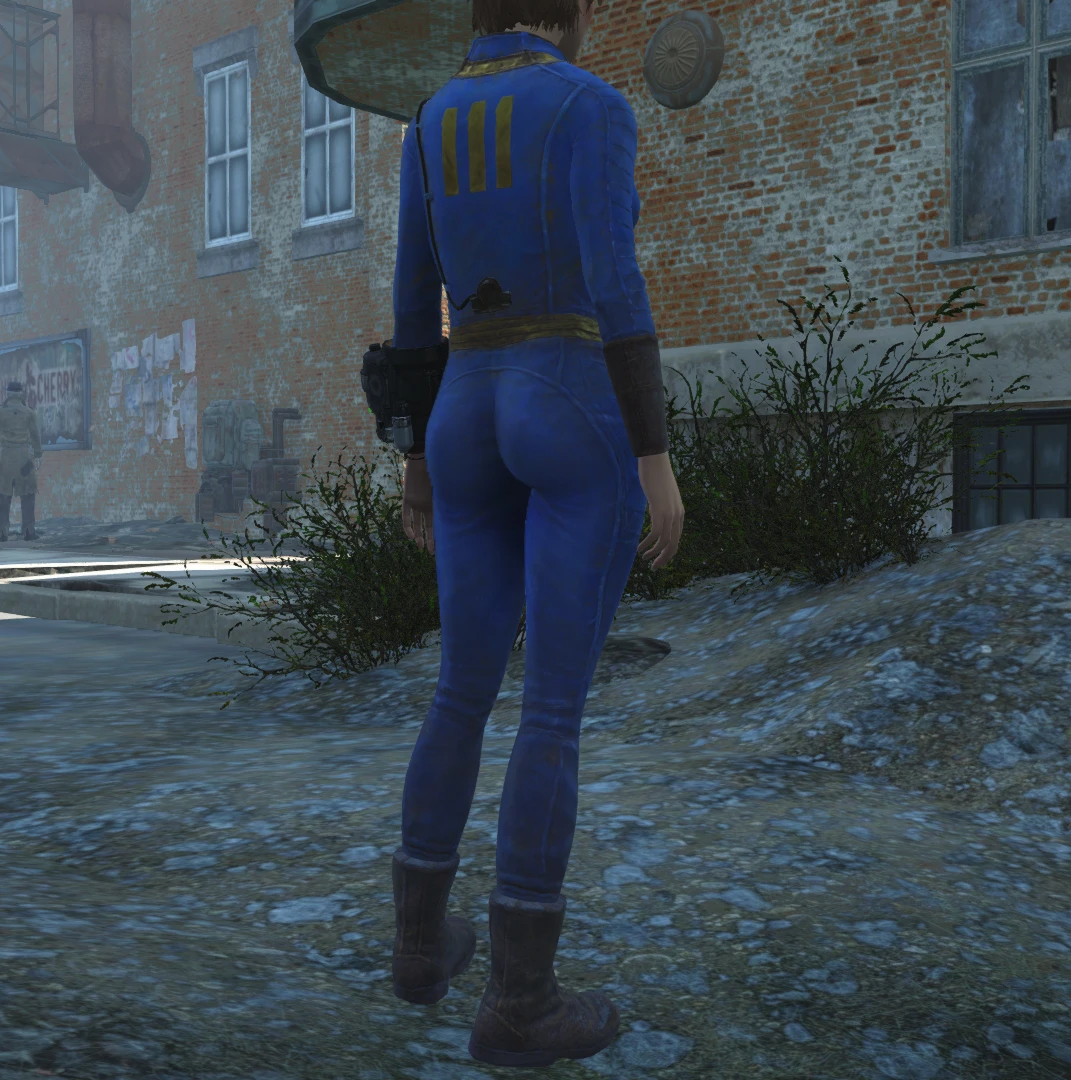Fallout 4 unzipped vault suit фото 45