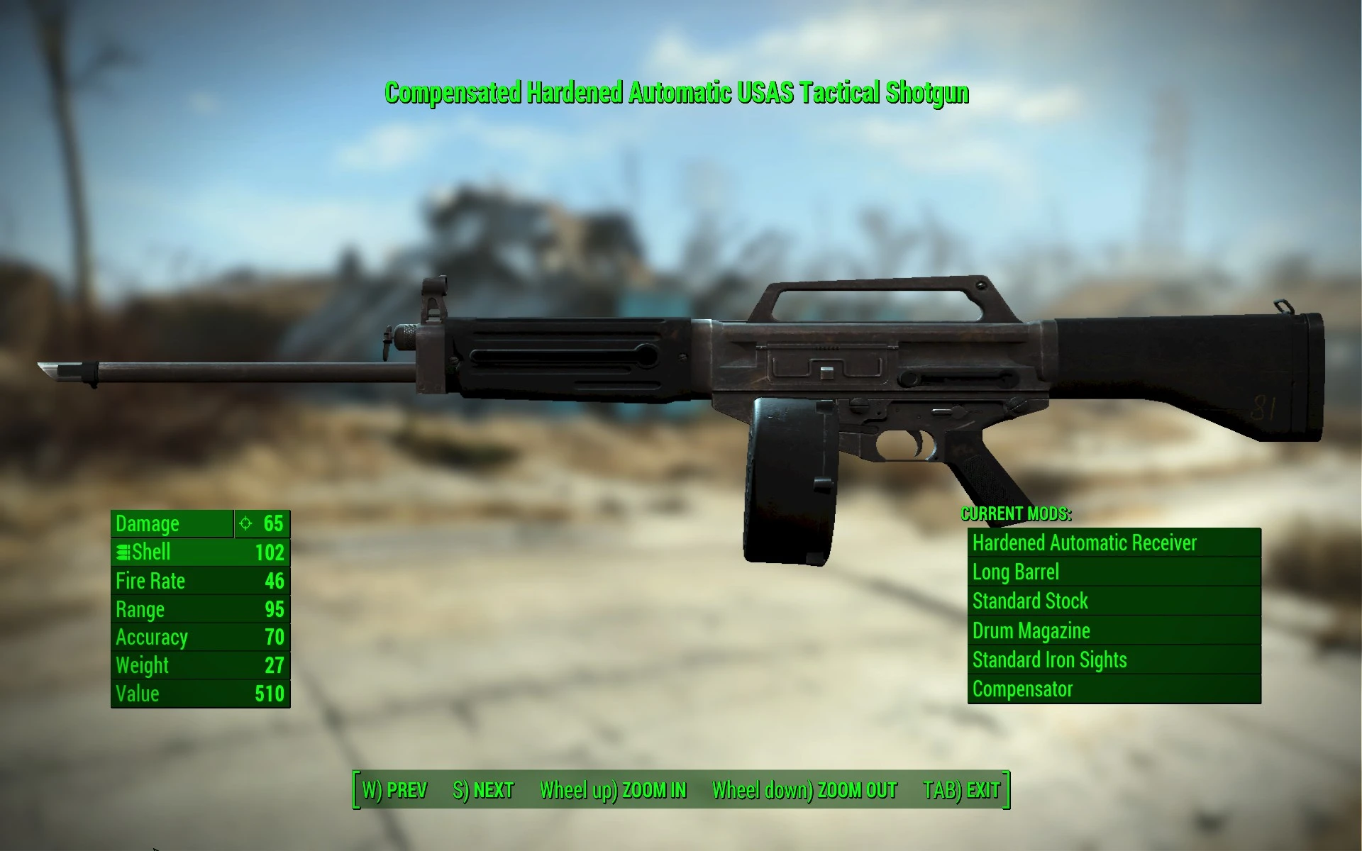 weapons mods fallout 4