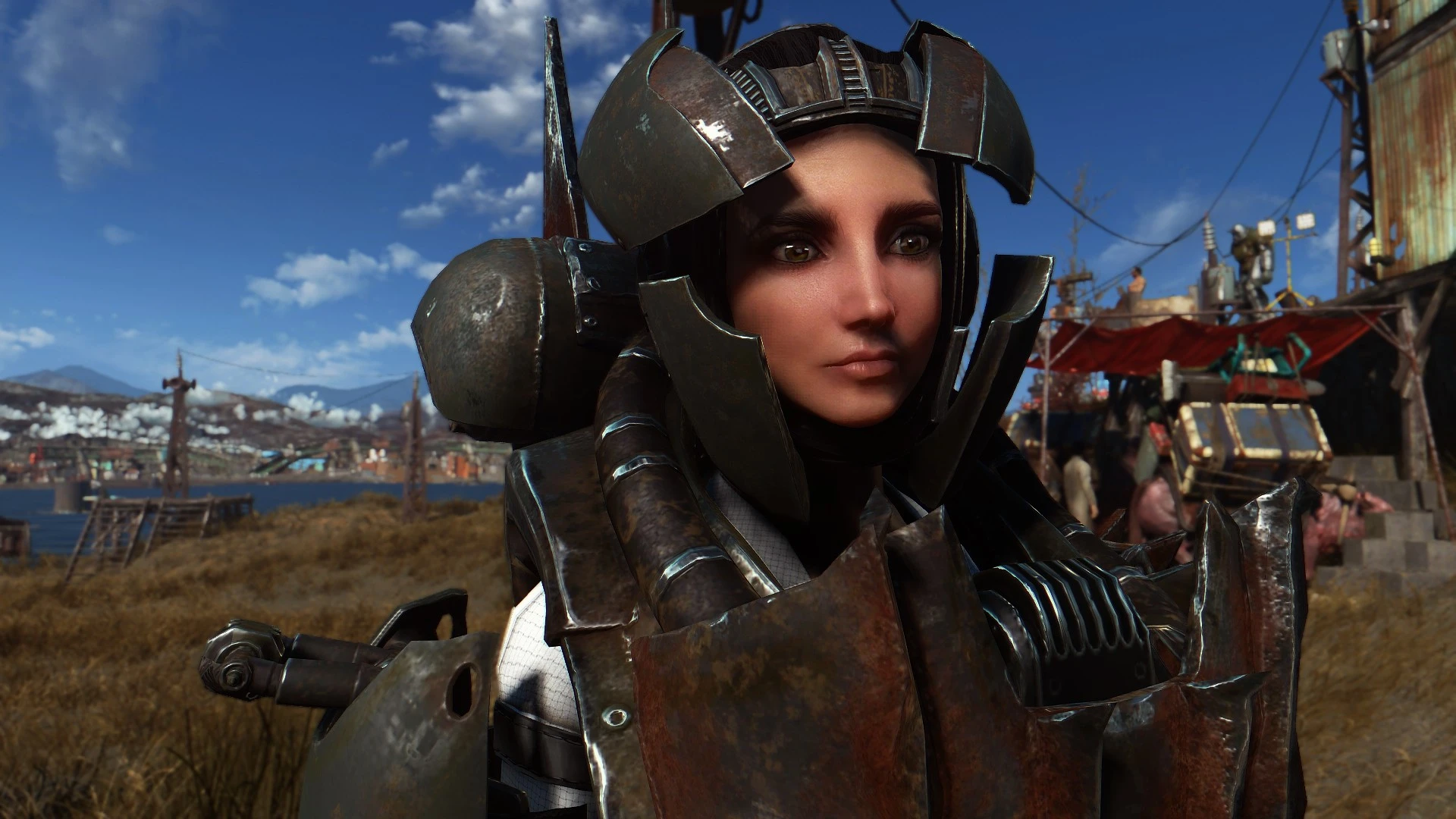 Fallout 4 как поменять прическу спутнику фото 64