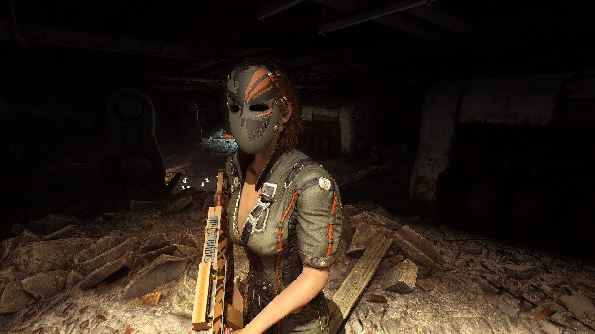 Fallout 4 maska helmet фото 44