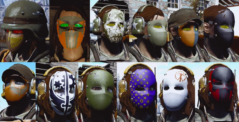 CROSS Ballistic Mask at Fallout 4 Nexus - Mods and community