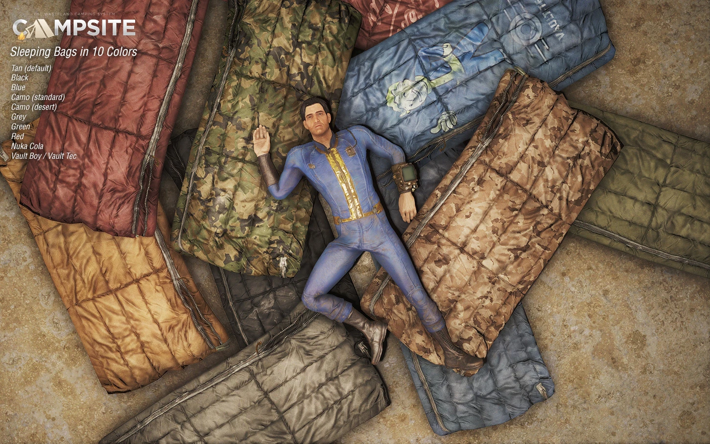 Fallout 4 sleeping bag фото 2