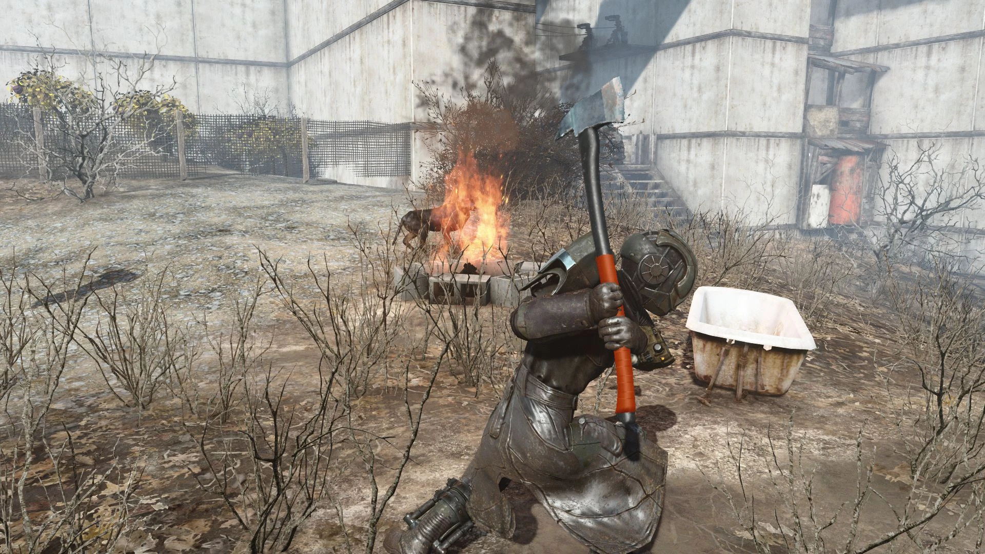 Fallout 4 старые пушки как бросить дымовую шашку фото 114