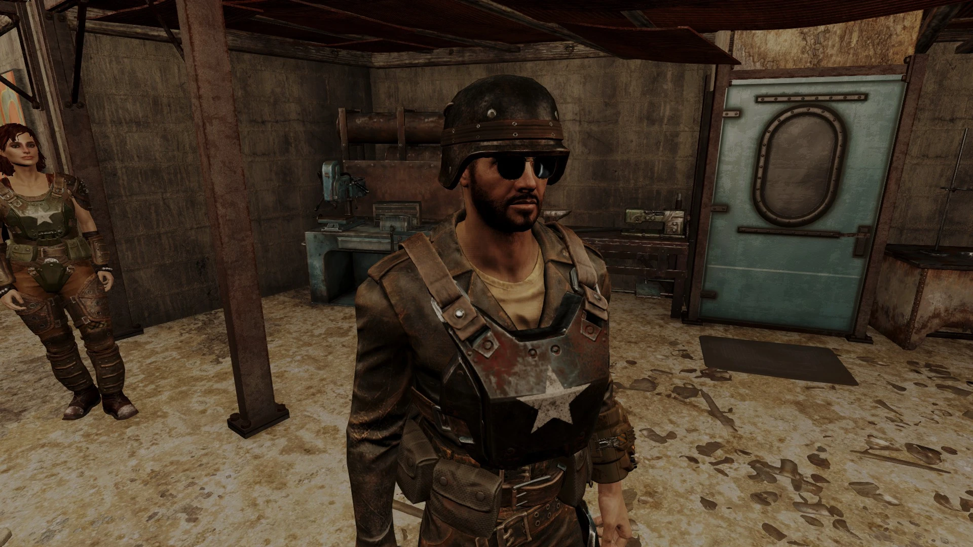 Fallout 4 army helmet фото 3