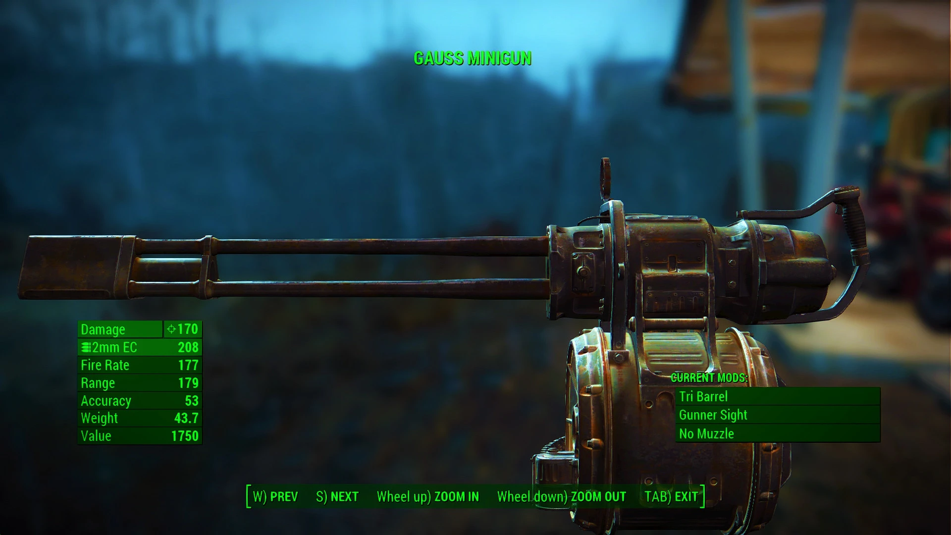 Fallout 4 стационарный пулемет фото 115
