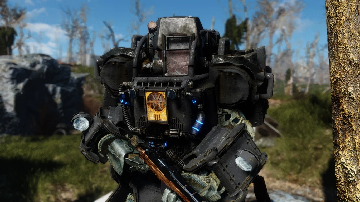 Fallout 4 power armor skin фото 89