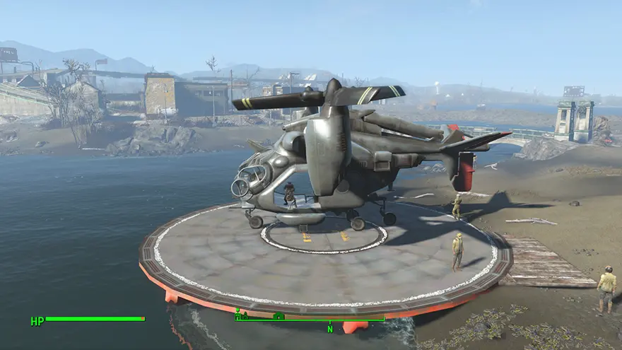 fo4 vertibird travel