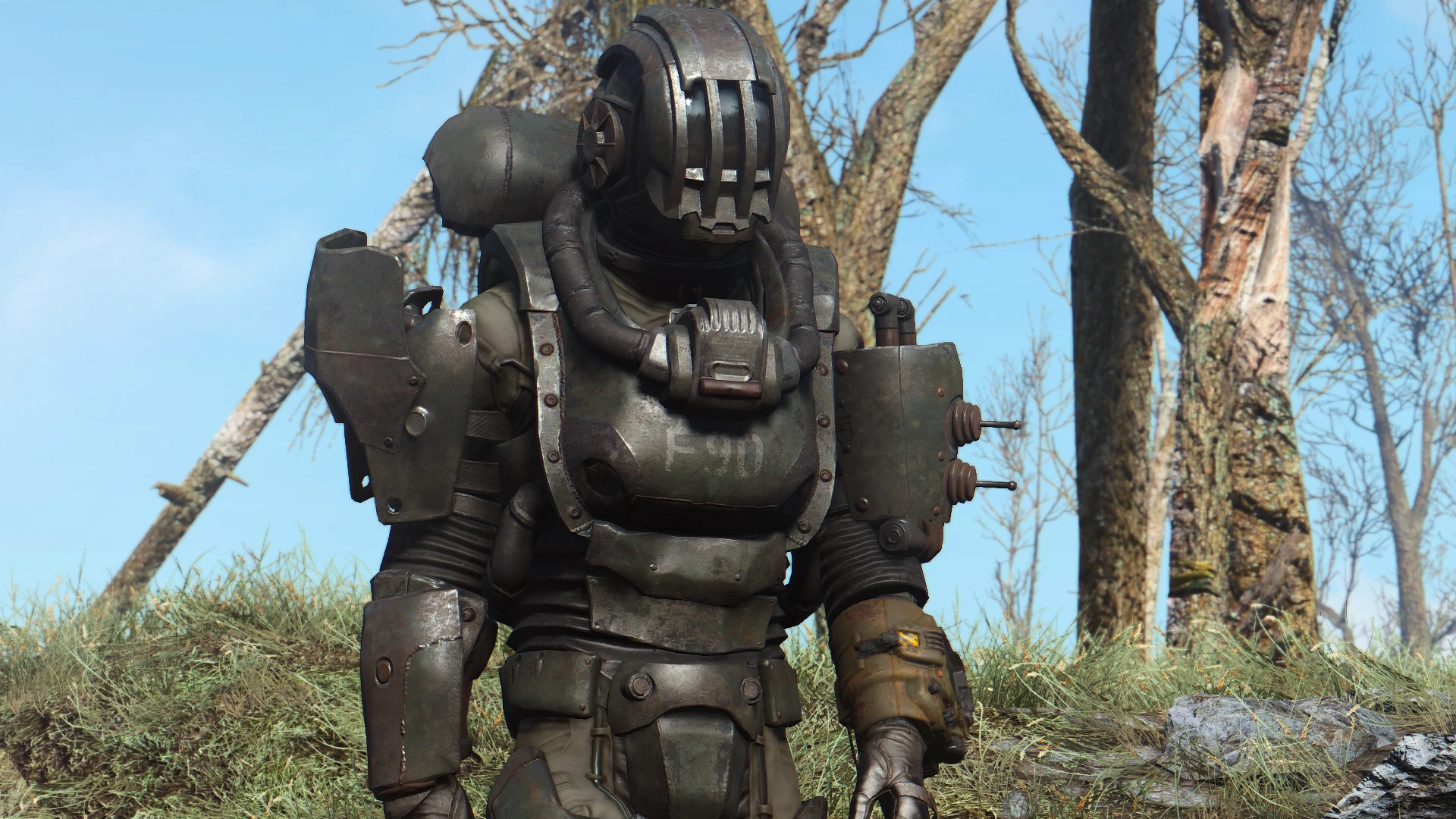 Fallout 4 шлем робота фото 1