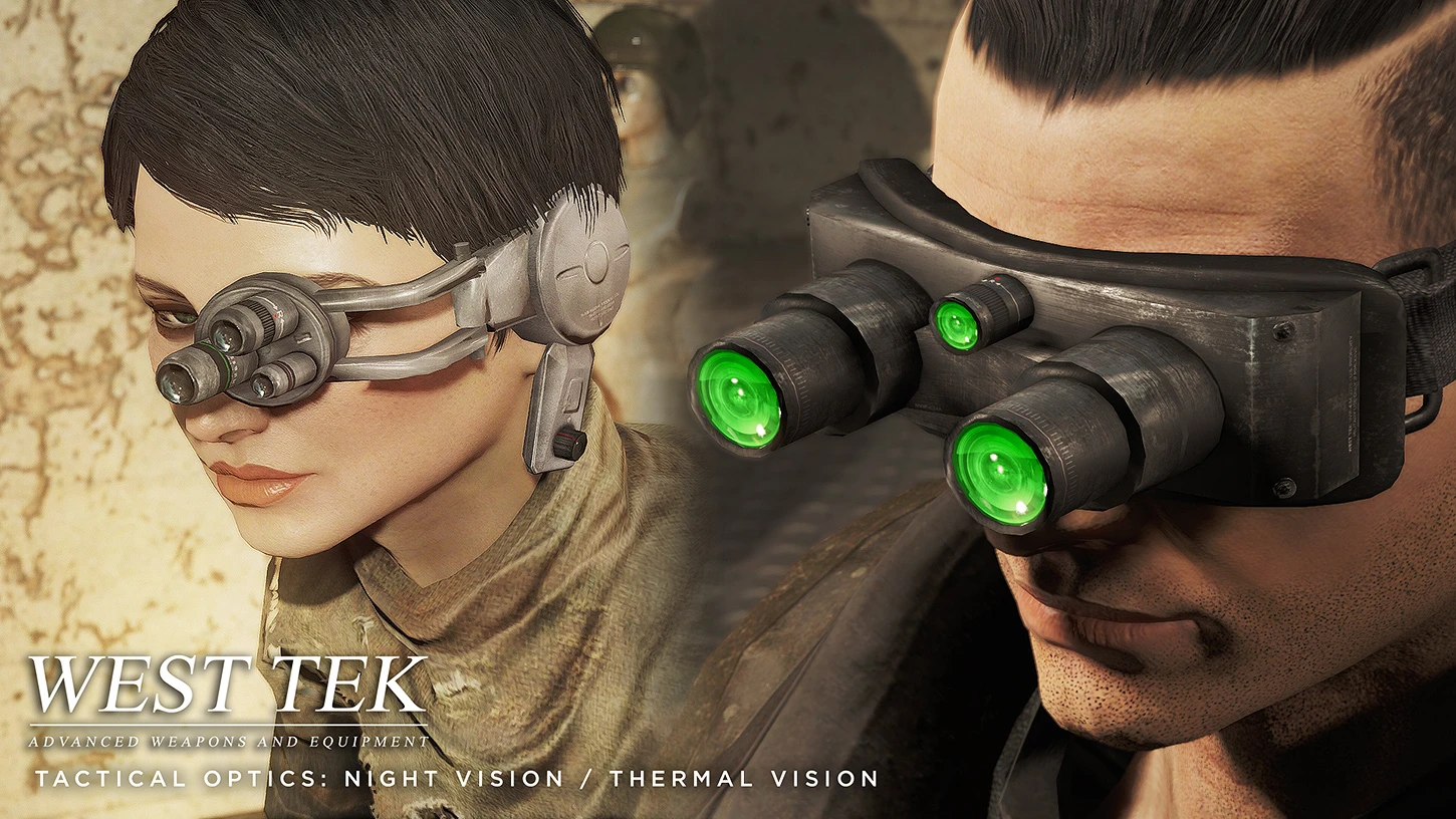 Fallout 4 night vision goggles фото 2