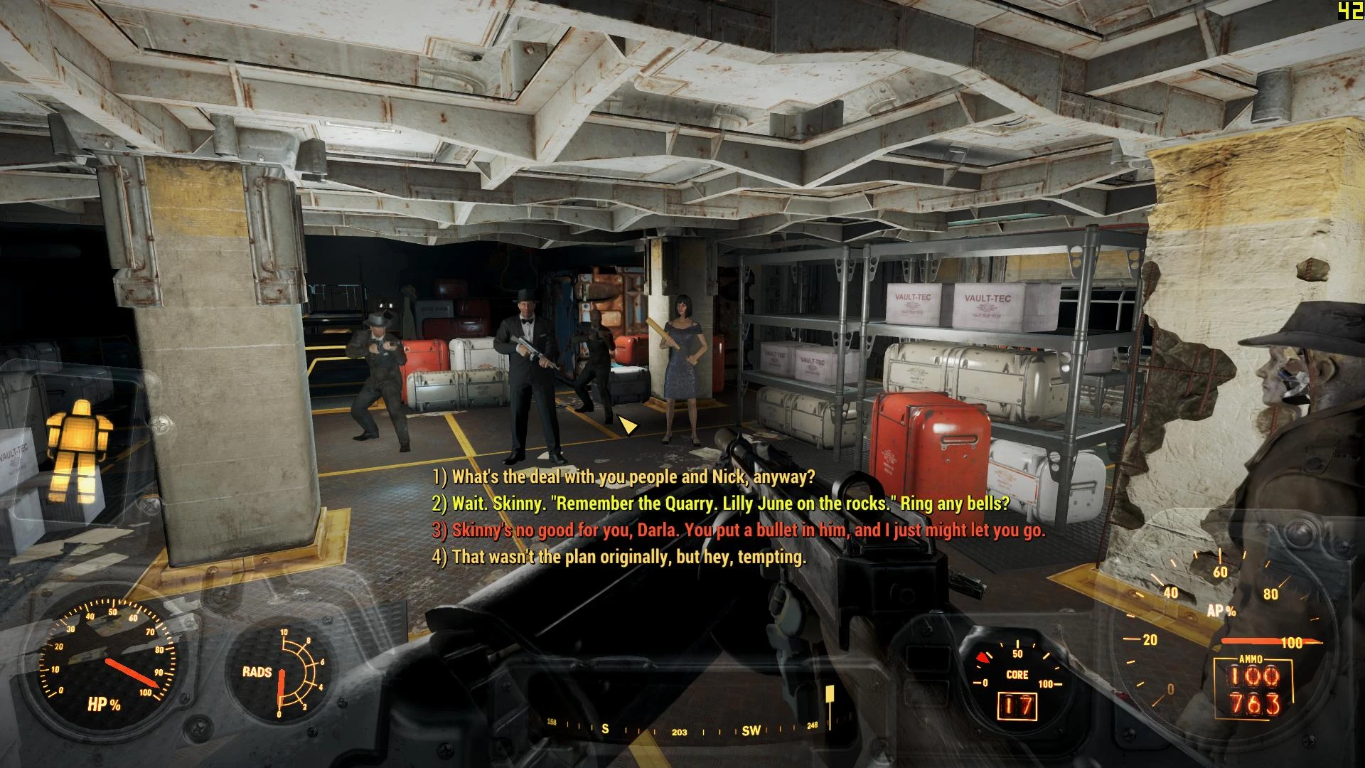 Fallout 4 dialog menu фото 101