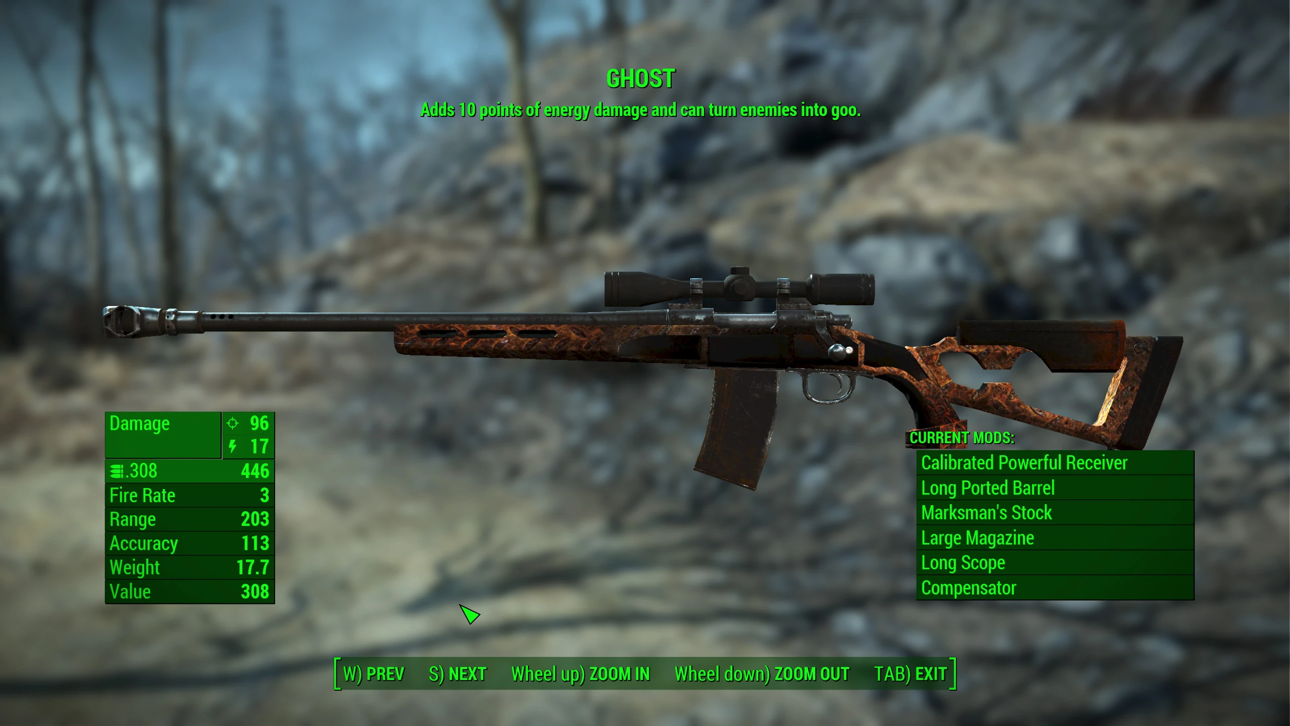 Fallout 4 карабин с рычажным затвором фото 113
