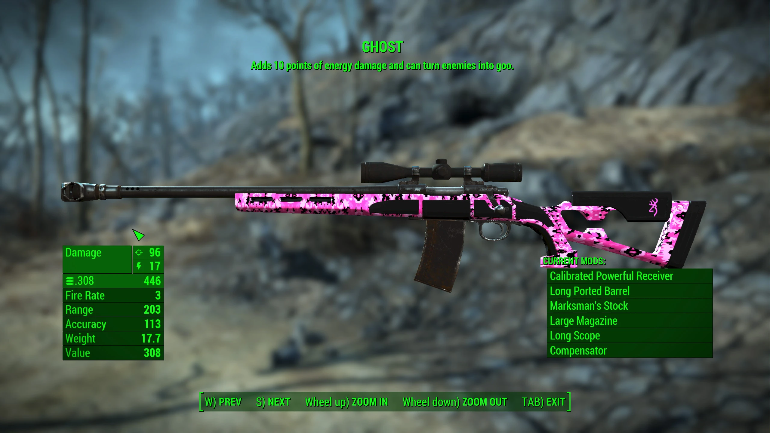 Weapon skins fallout 4 фото 5