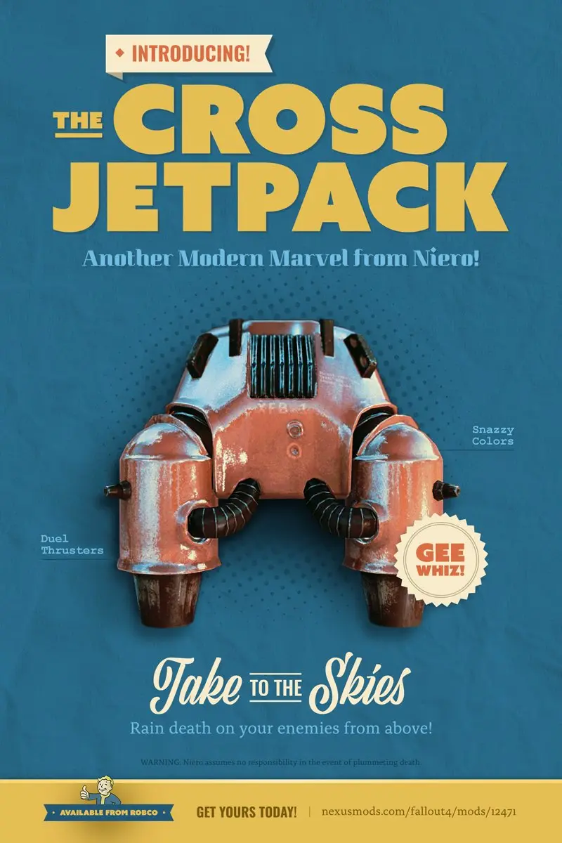 Jetpacks FAO v5 at Fallout 4 Nexus - Mods and community