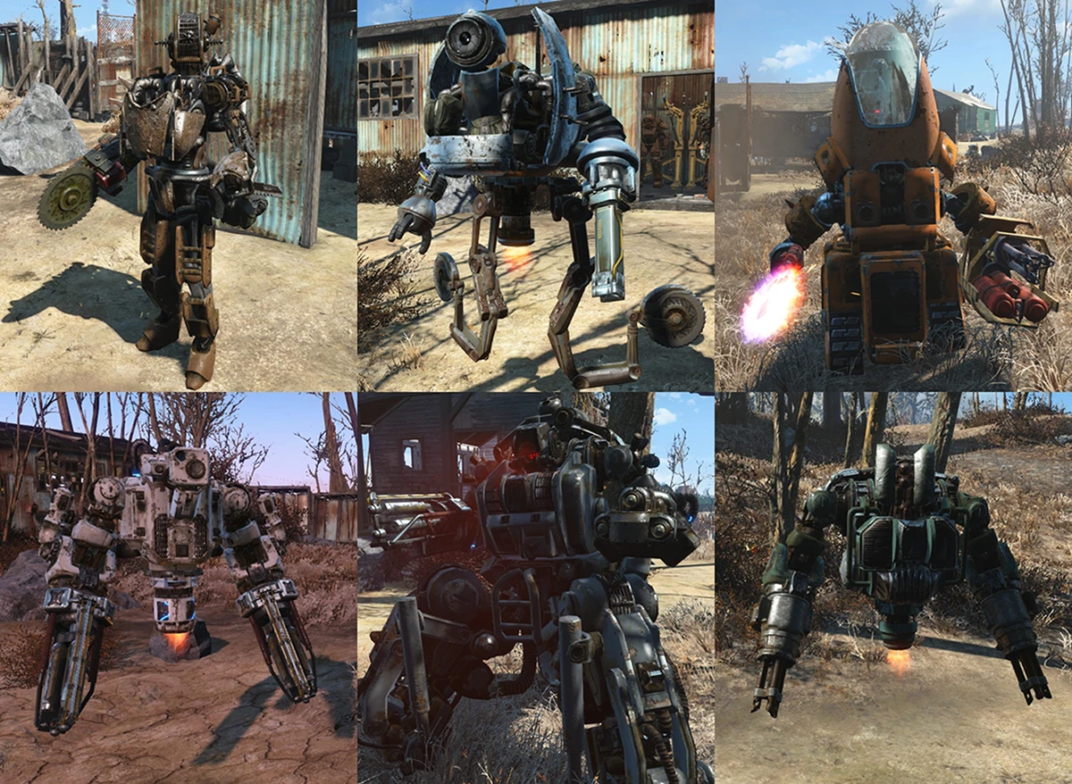 Fallout 4 как разобрать автоматрона фото 96