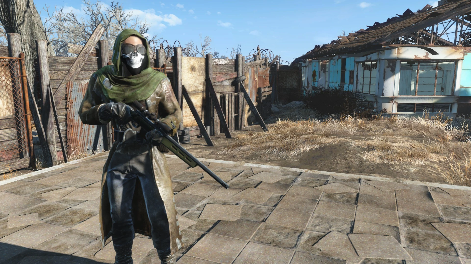 Fallout 4 черная бандана фото 7
