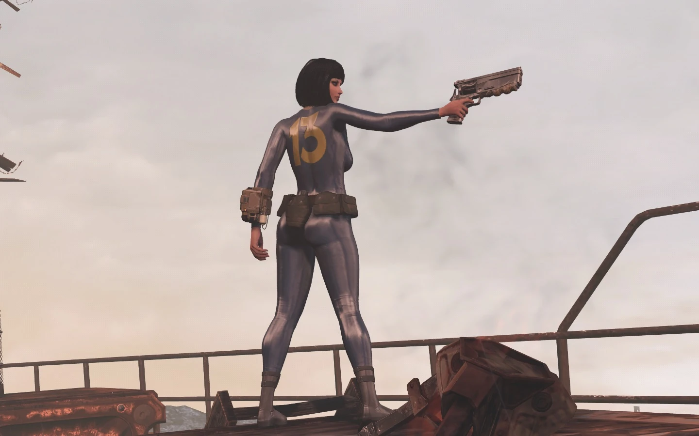 Fallout 4 vault suit retexture фото 70