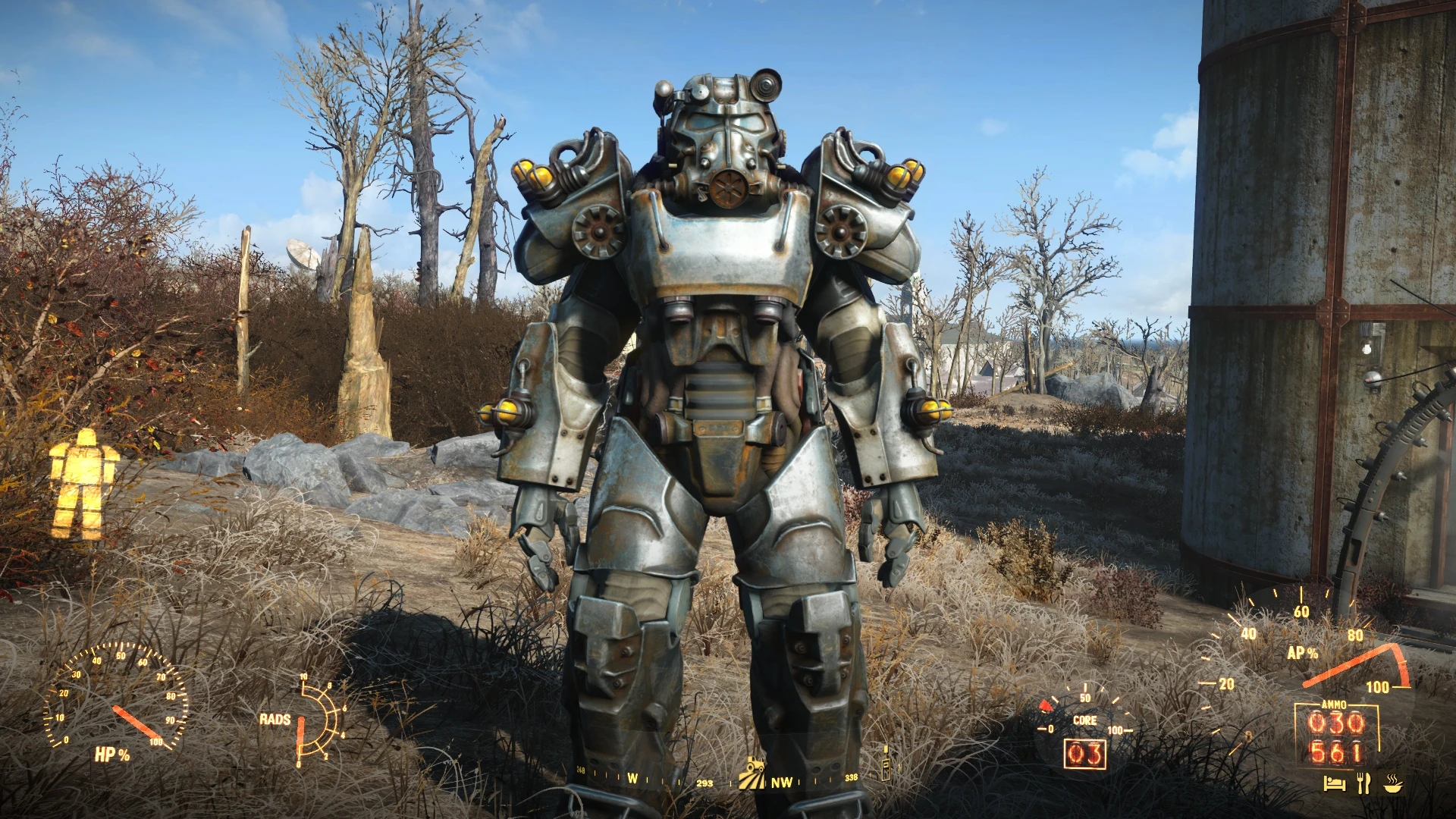 Fallout 4 power armor spawn фото 31