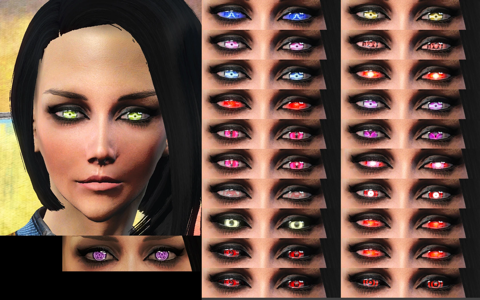 Eye liner masks fallout 4 фото 22