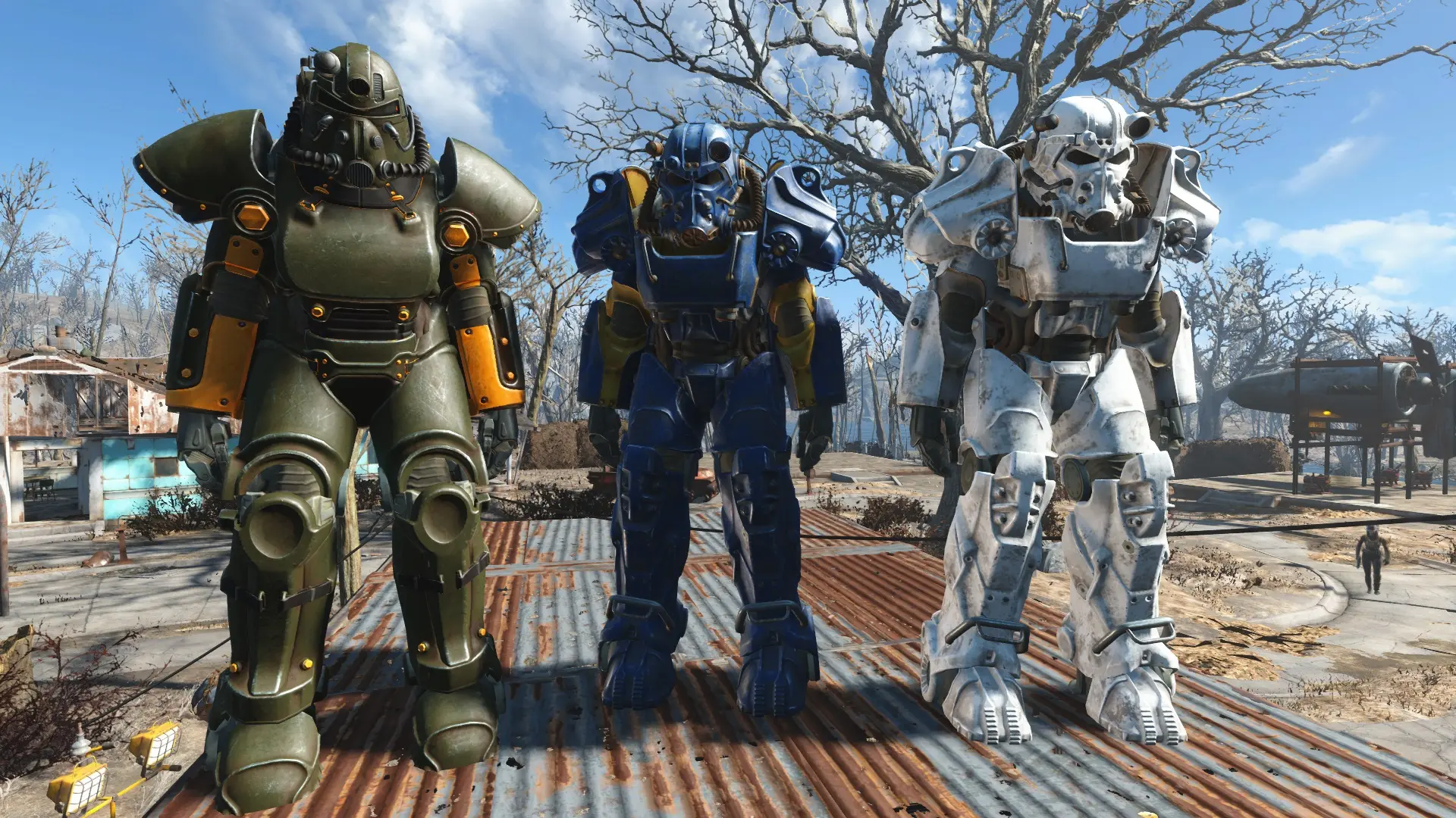 Fallout 4 power armor paint фото 81