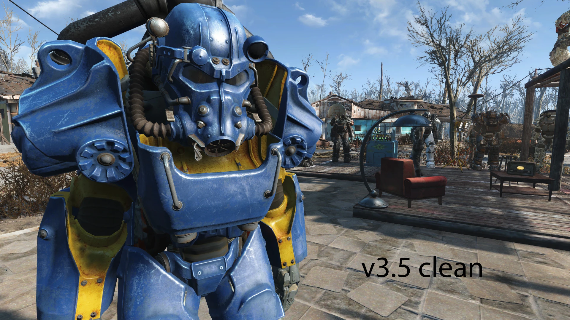 Fallout 4 power armor paint jobs фото 76