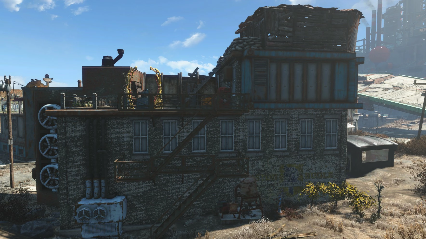 Lexington Scavenger Base at Fallout 4 Nexus Mods and community