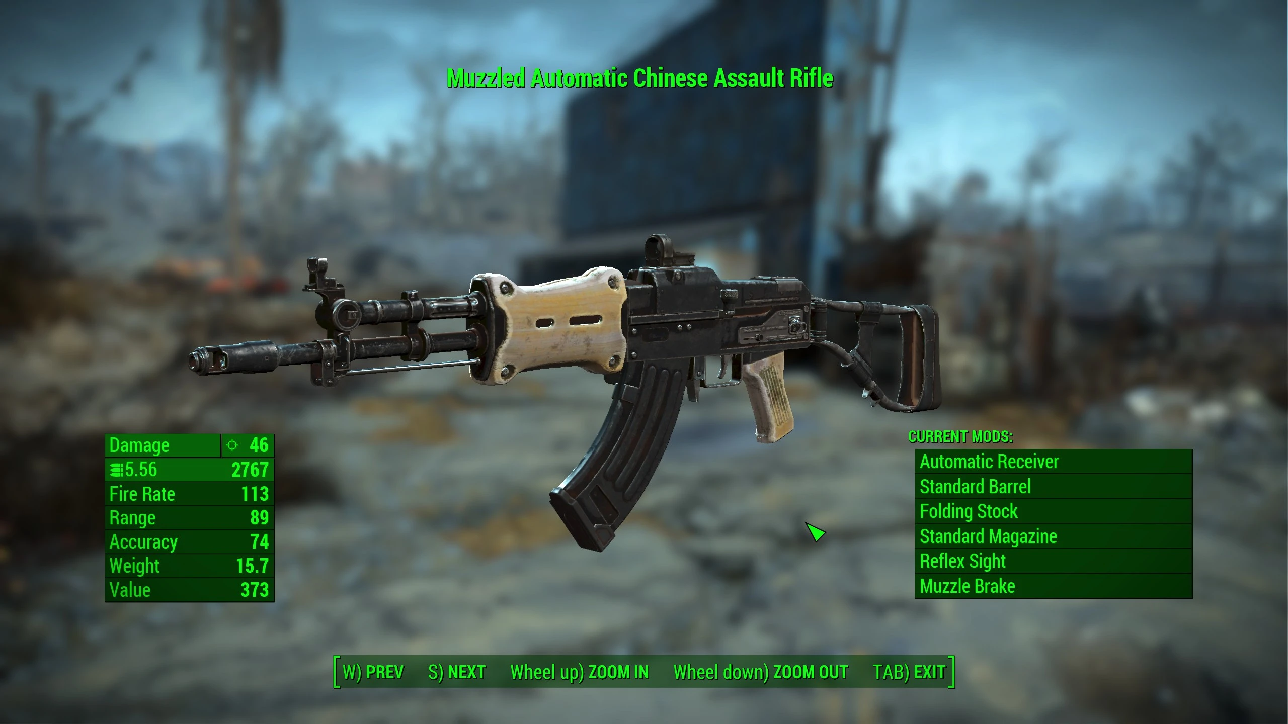 fallout 4 assult rifle