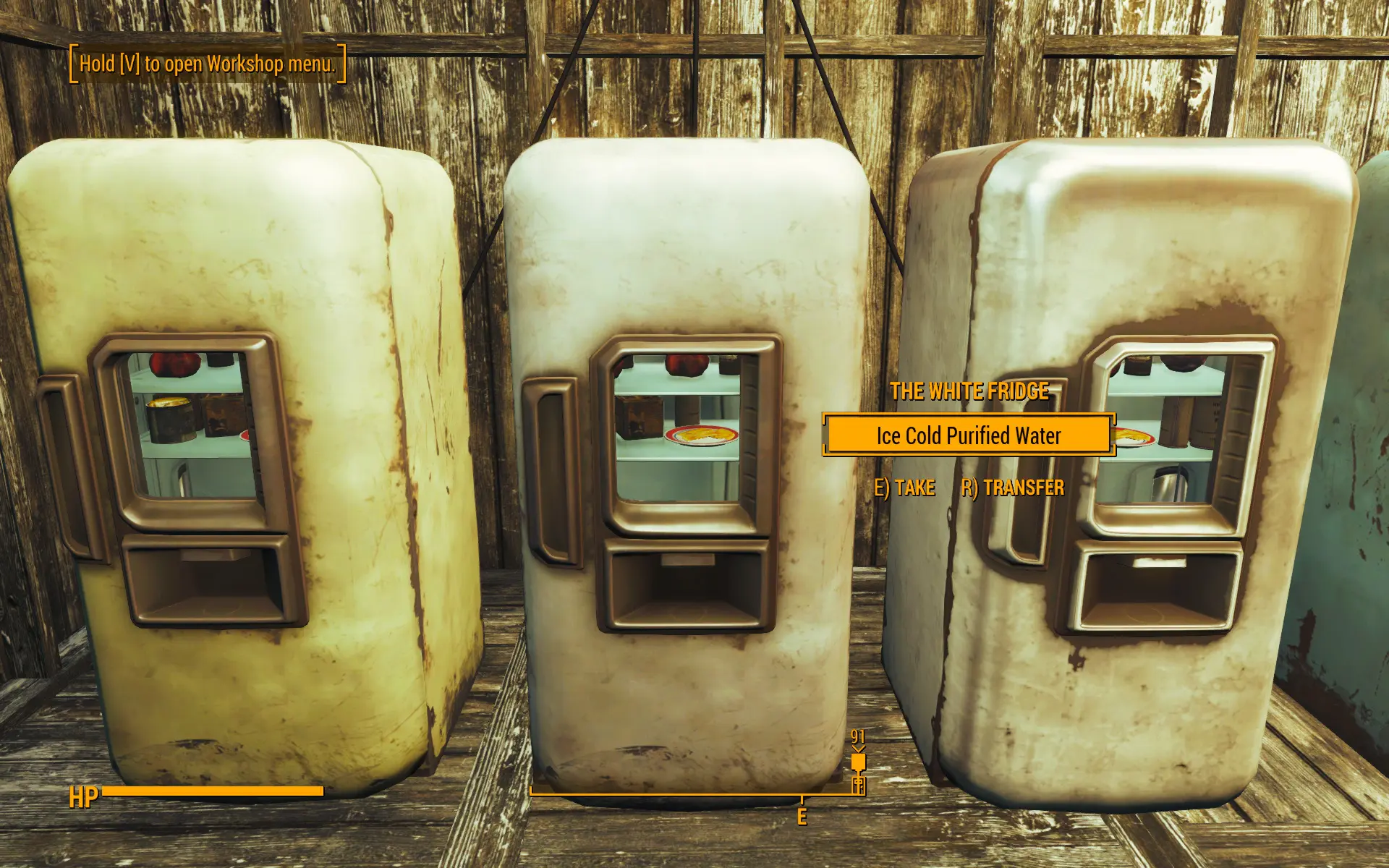 fallout 4 building fridge