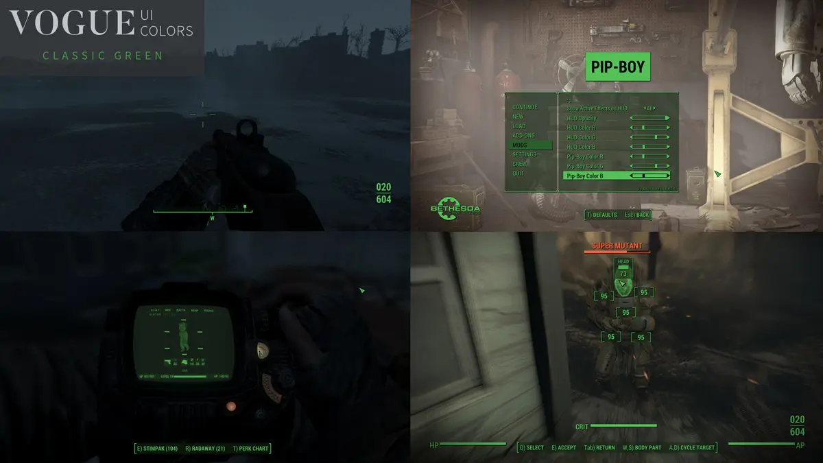 fallout 4 best green mod