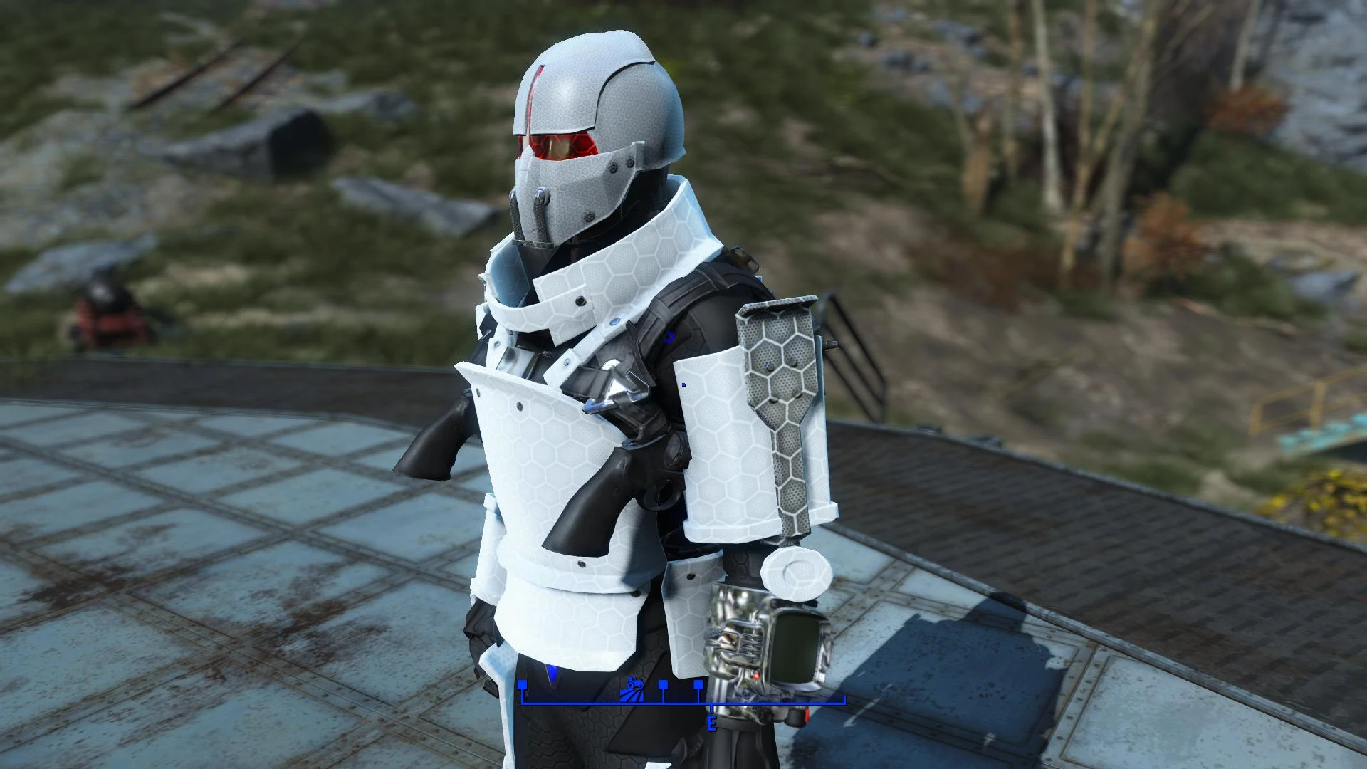 White Nano Synth Armor at Fallout 4 Nexus - Mods and communi