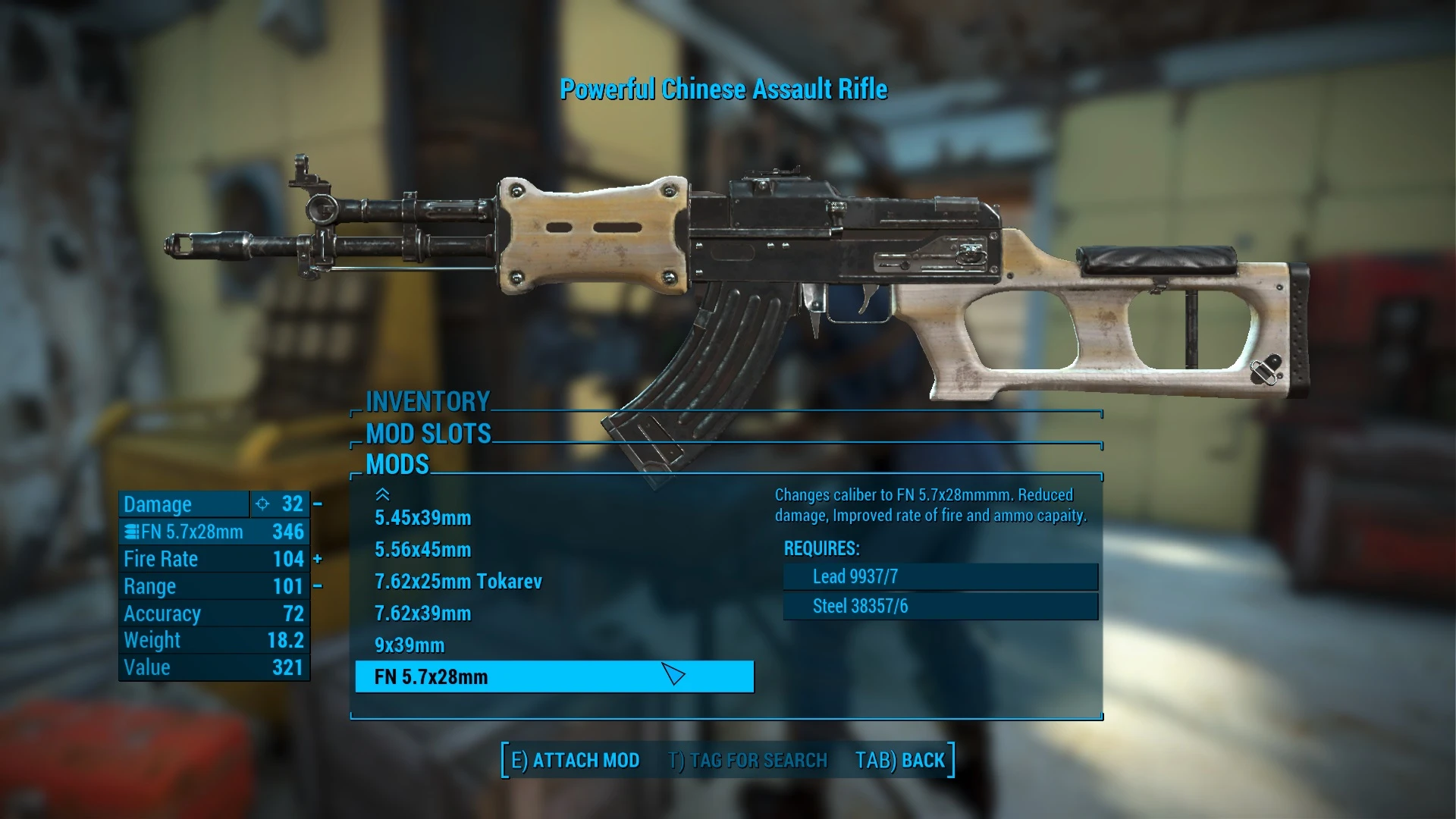 Fallout 4 chinese rifle фото 6