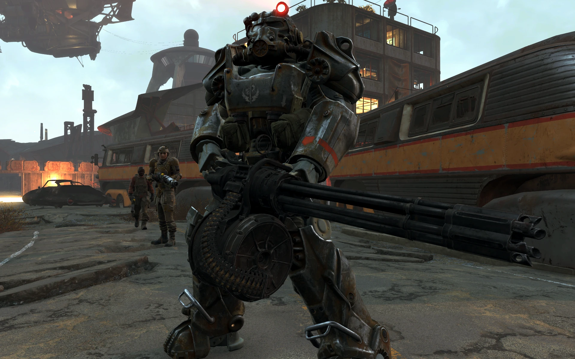 Fallout 4 взять миниган где он фото 52
